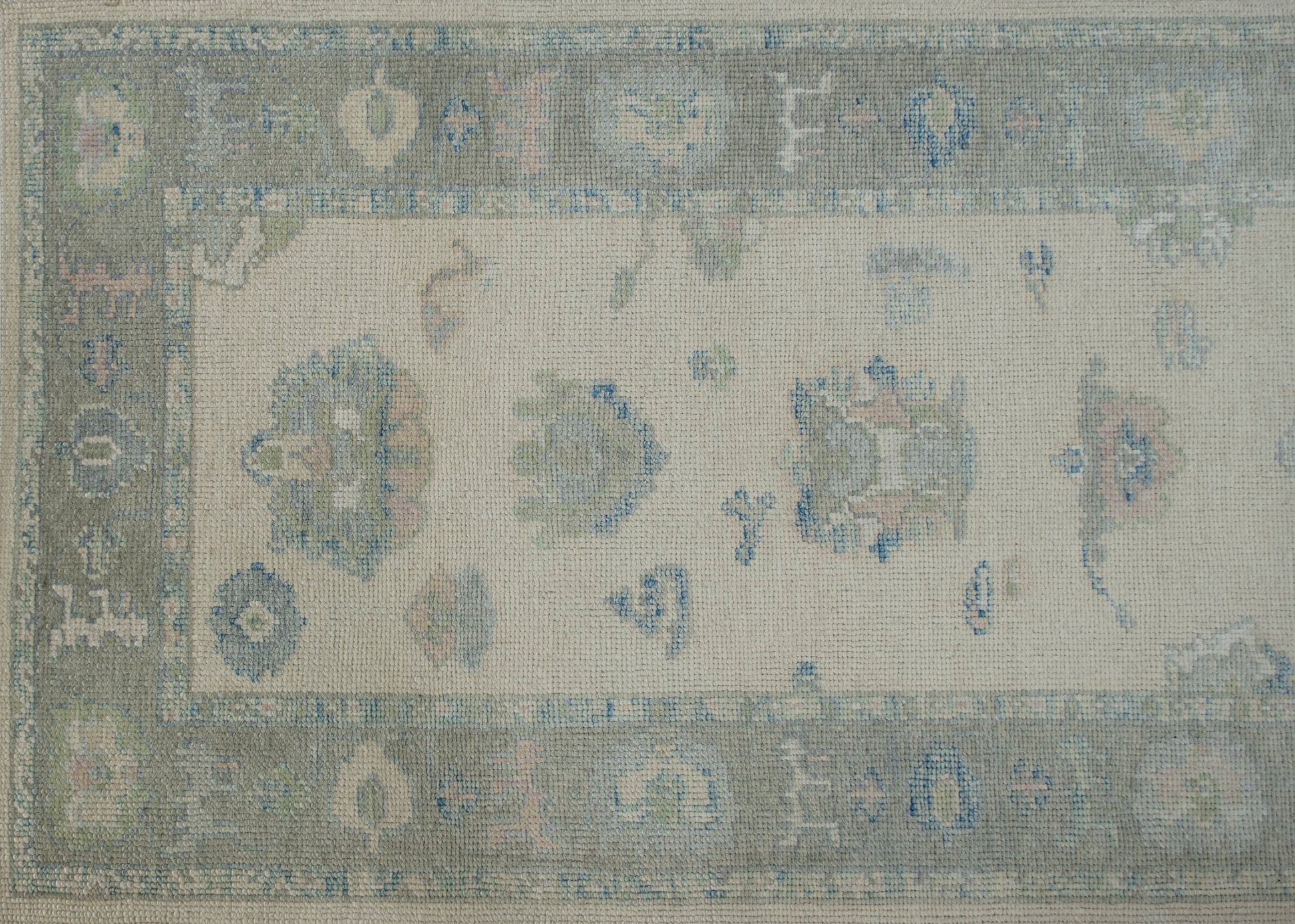 Turkish Oushak Rug 3'2" x 6' #12141