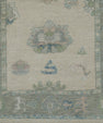 Turkish Oushak Rug 3'2" x 6' #12141