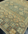 Turkish Old Wool Oushak Rug 7'11" x 9'10" #16862