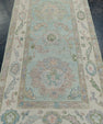 Turkish Oushak Rug 2'10" x 6' #12038