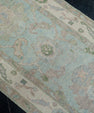 Turkish Oushak Rug 2'10" x 6' #12038