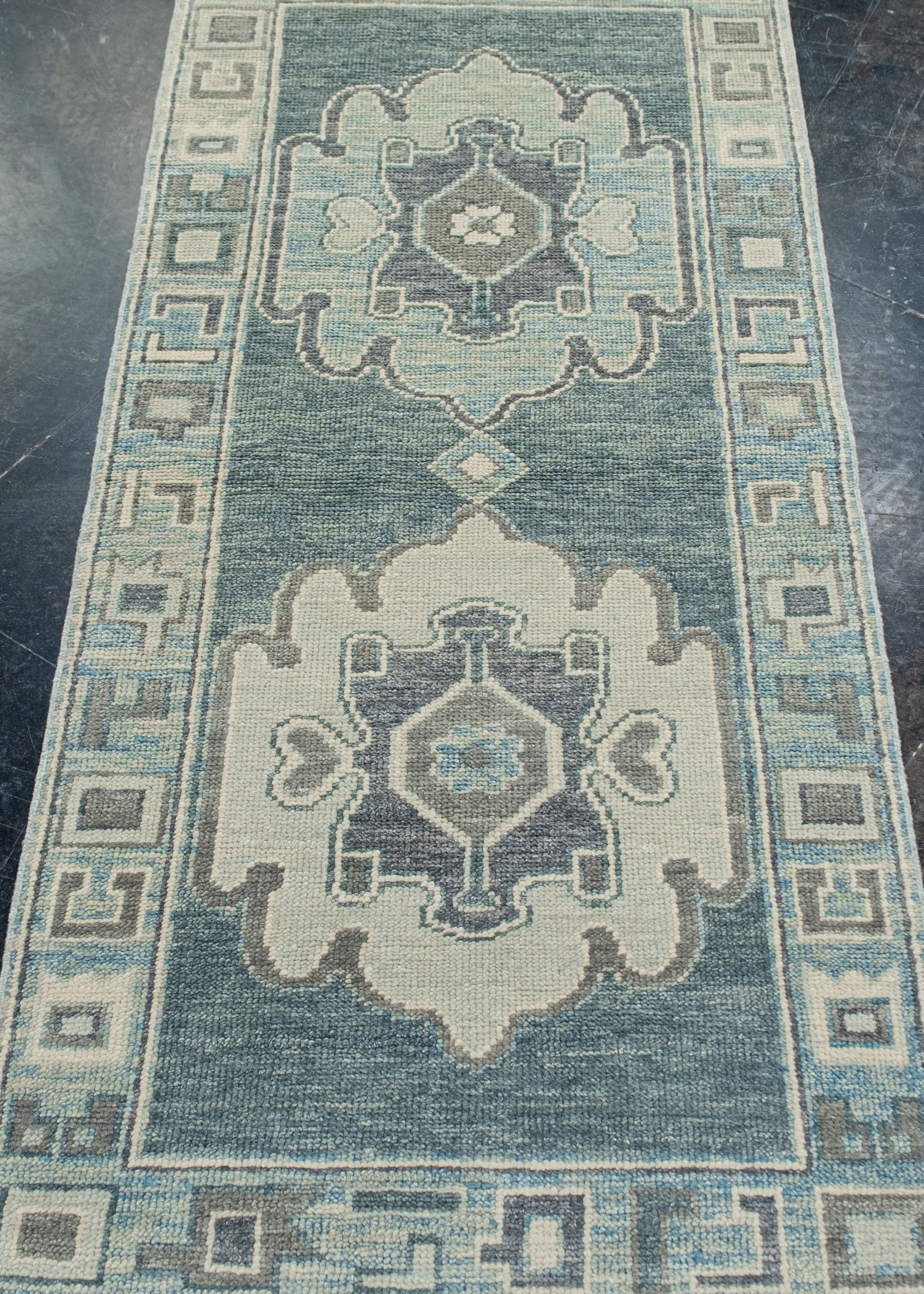 Turkish Oushak Rug 2'7" x 5'11" #12041