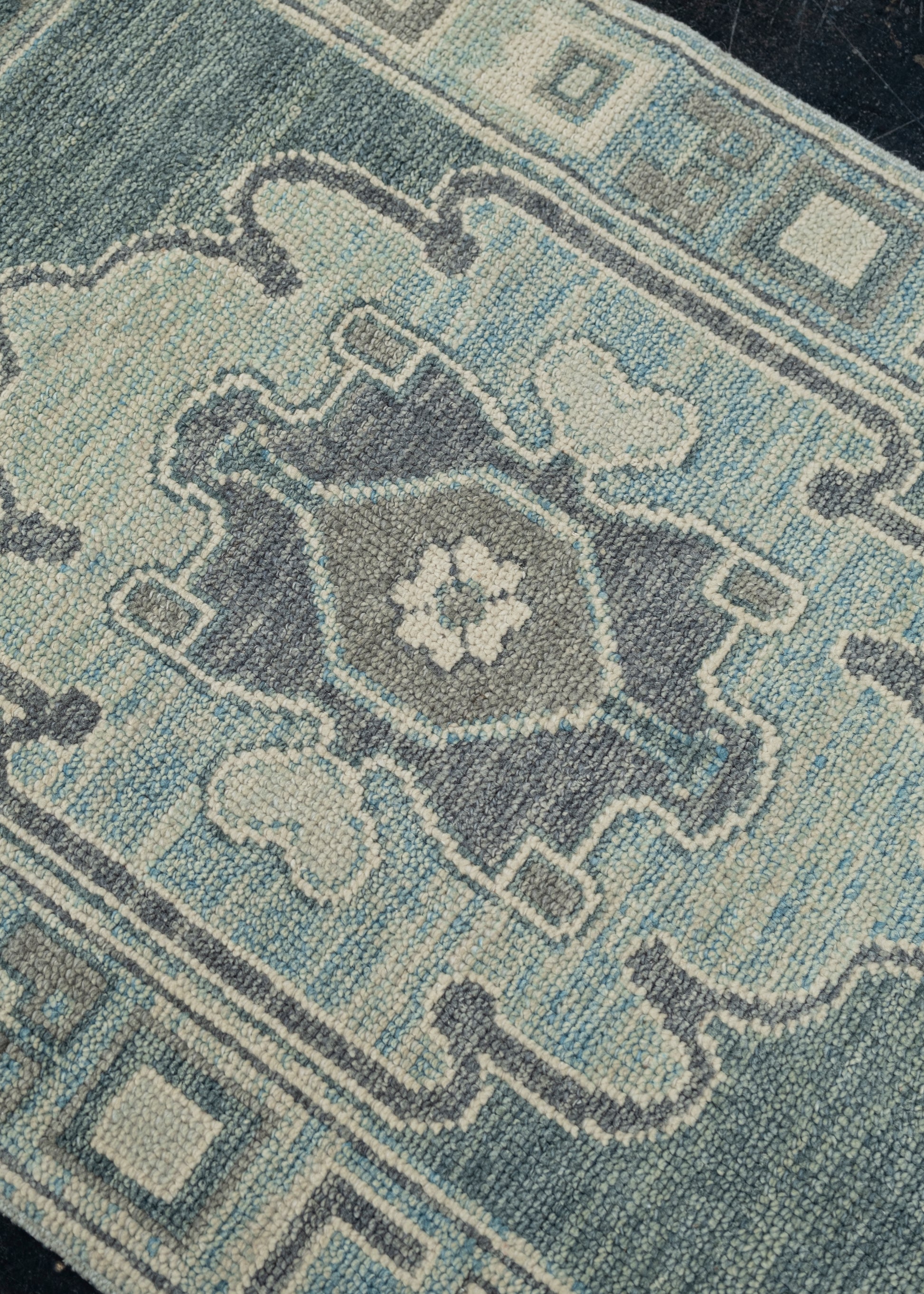 Turkish Oushak Rug 2'7" x 5'11" #12041