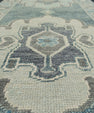 Turkish Oushak Rug 2'7" x 5'11" #12041