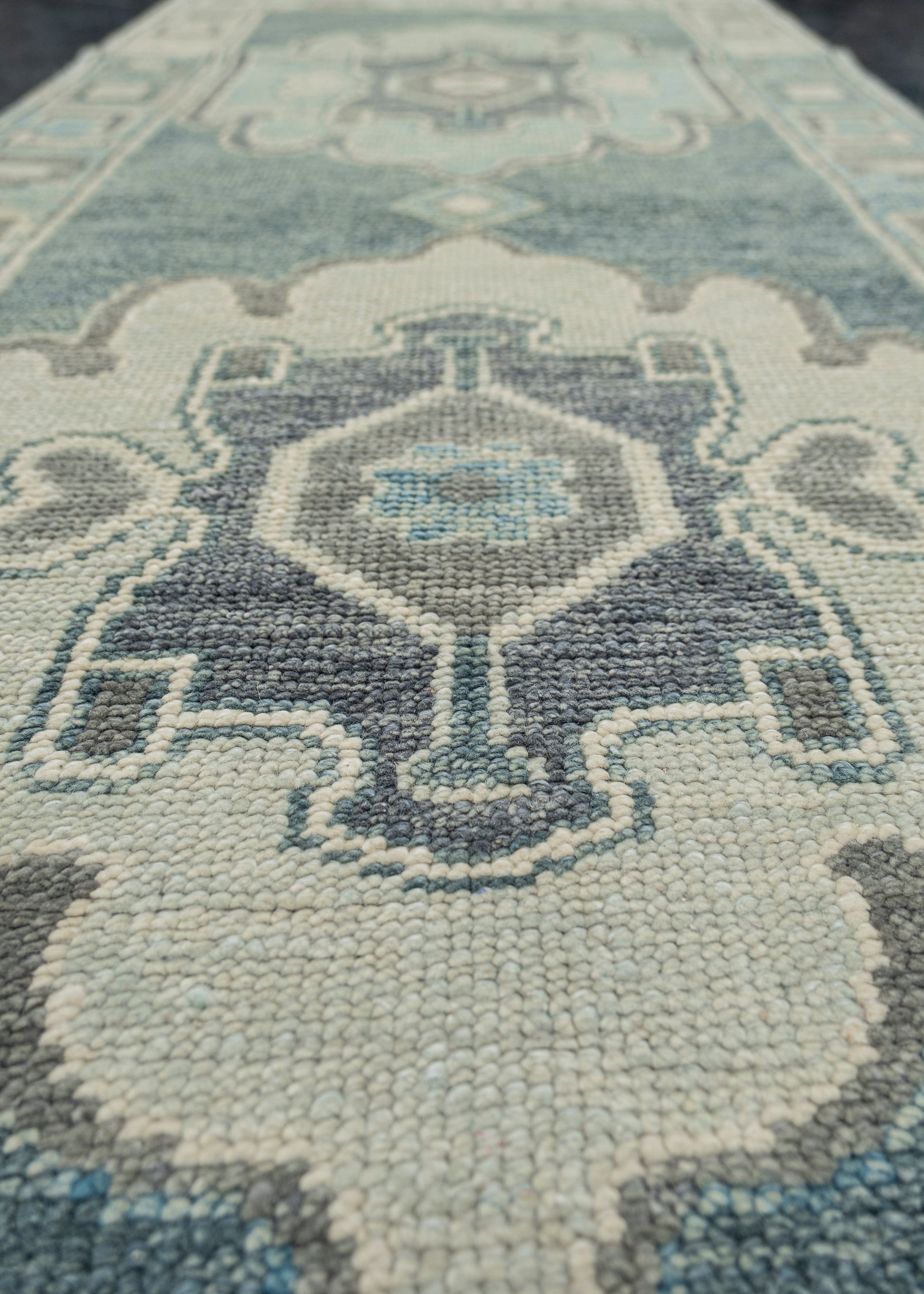 Turkish Oushak Rug 2'7" x 5'11" #12041