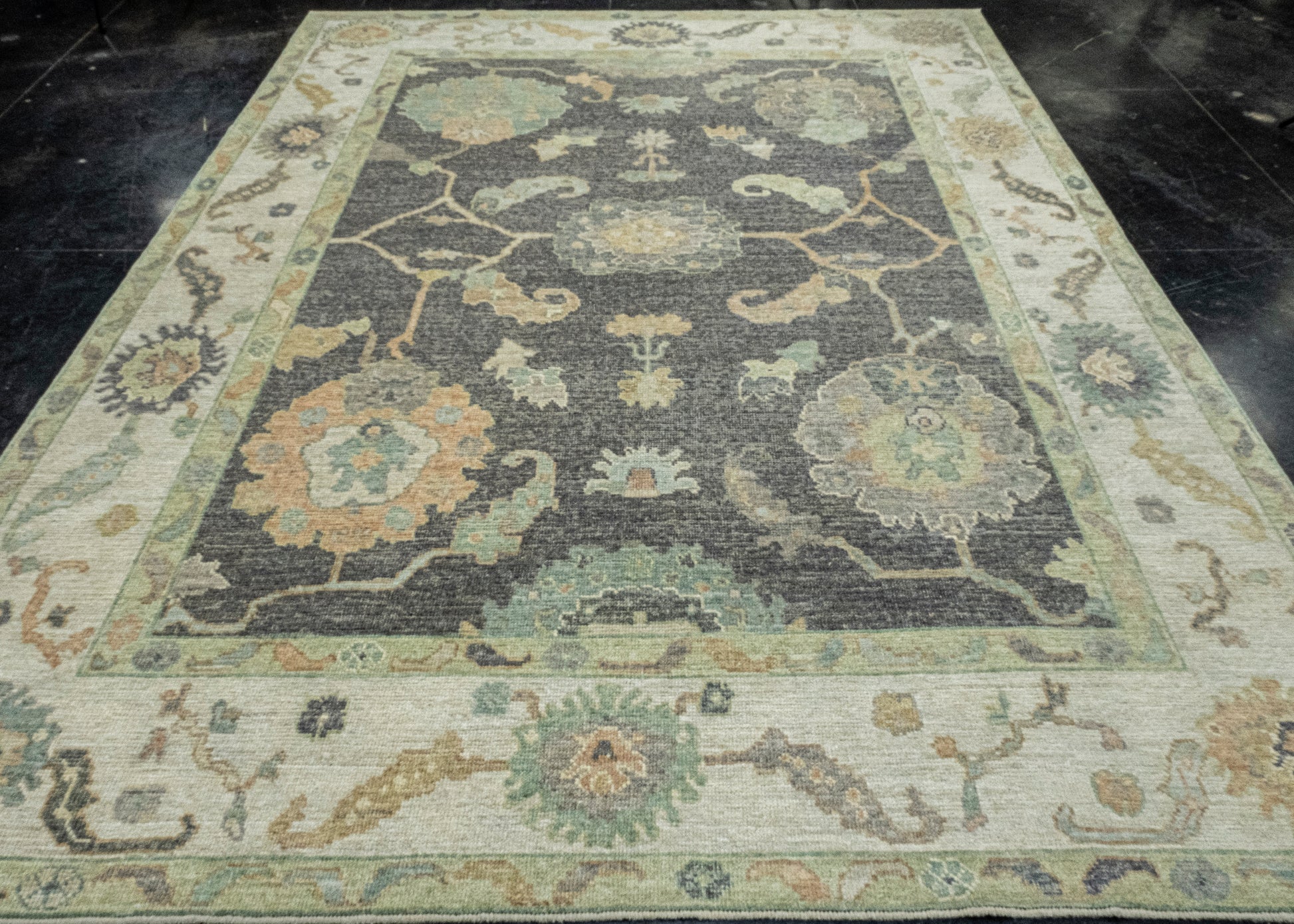 Turkish Oushak Rug 8' x 10'4" #16536