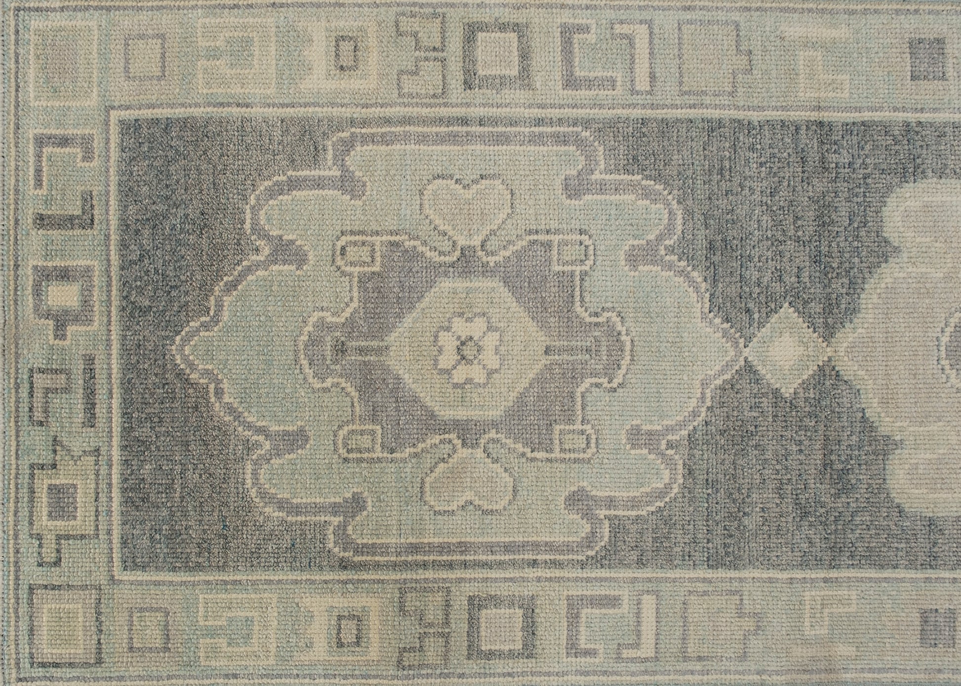 Turkish Oushak Rug 2'8" x 6'3" #12122