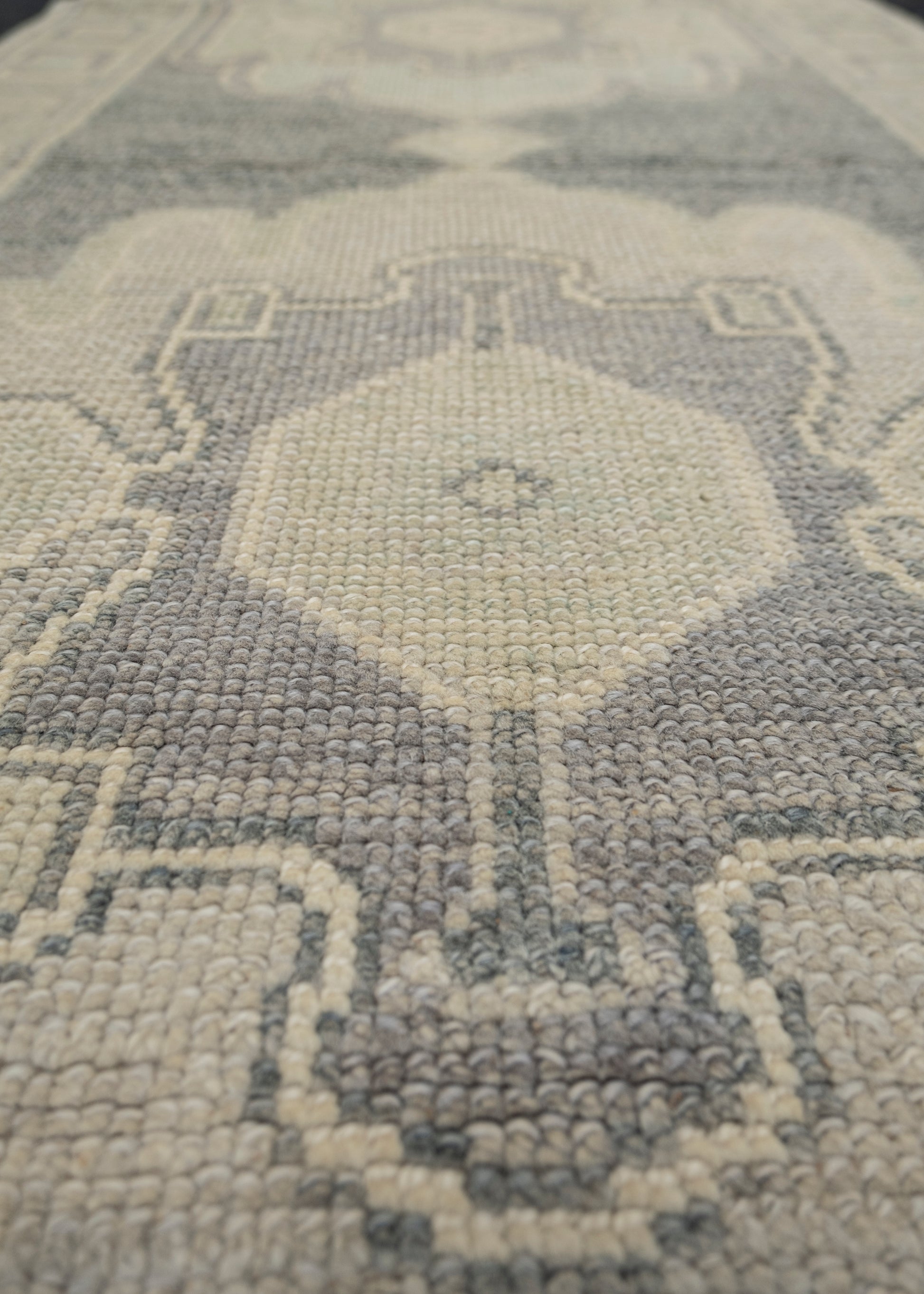 Turkish Oushak Rug 2'8" x 6'3" #12122