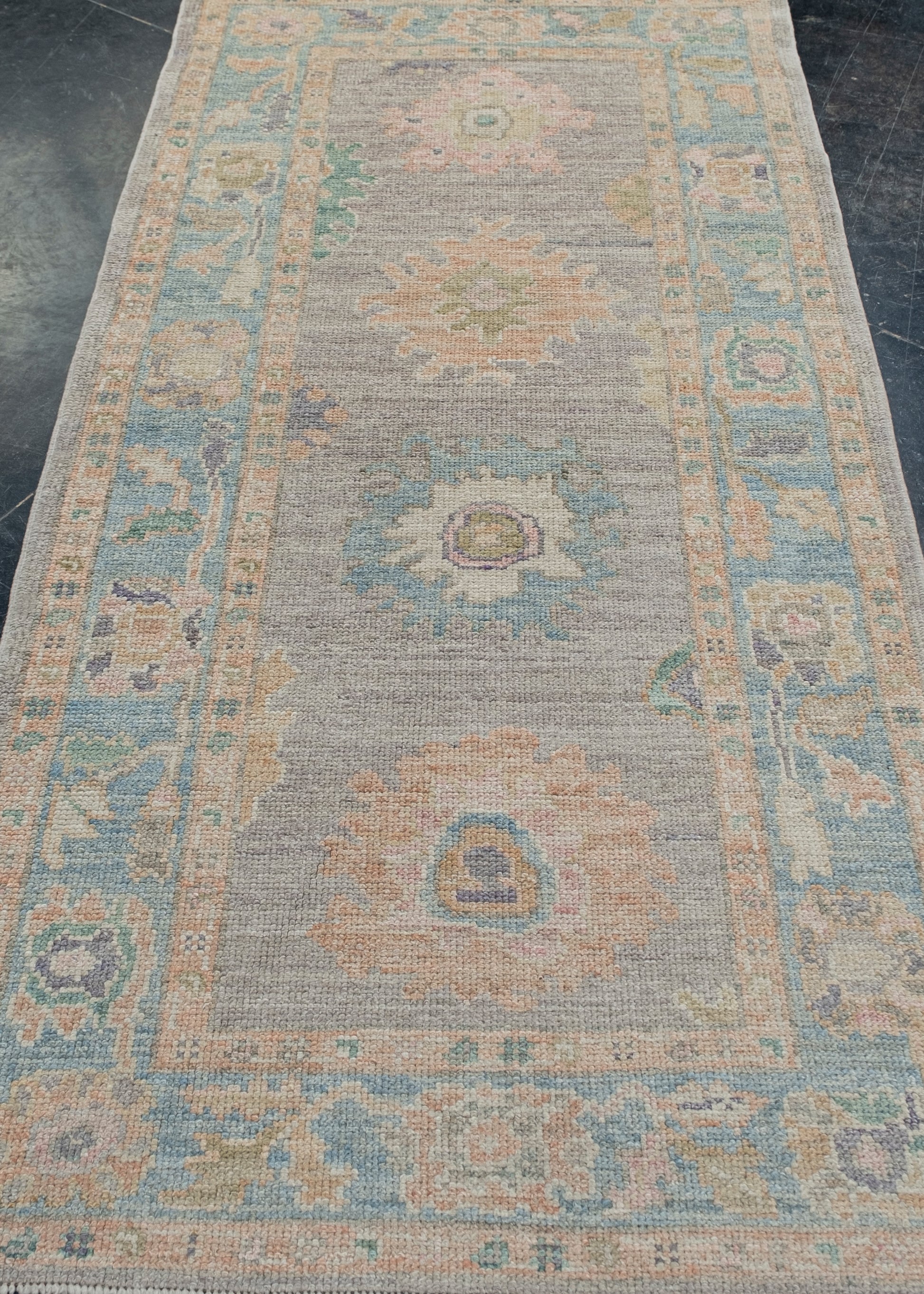 Turkish Oushak Rug 3' x 6'4" #2055