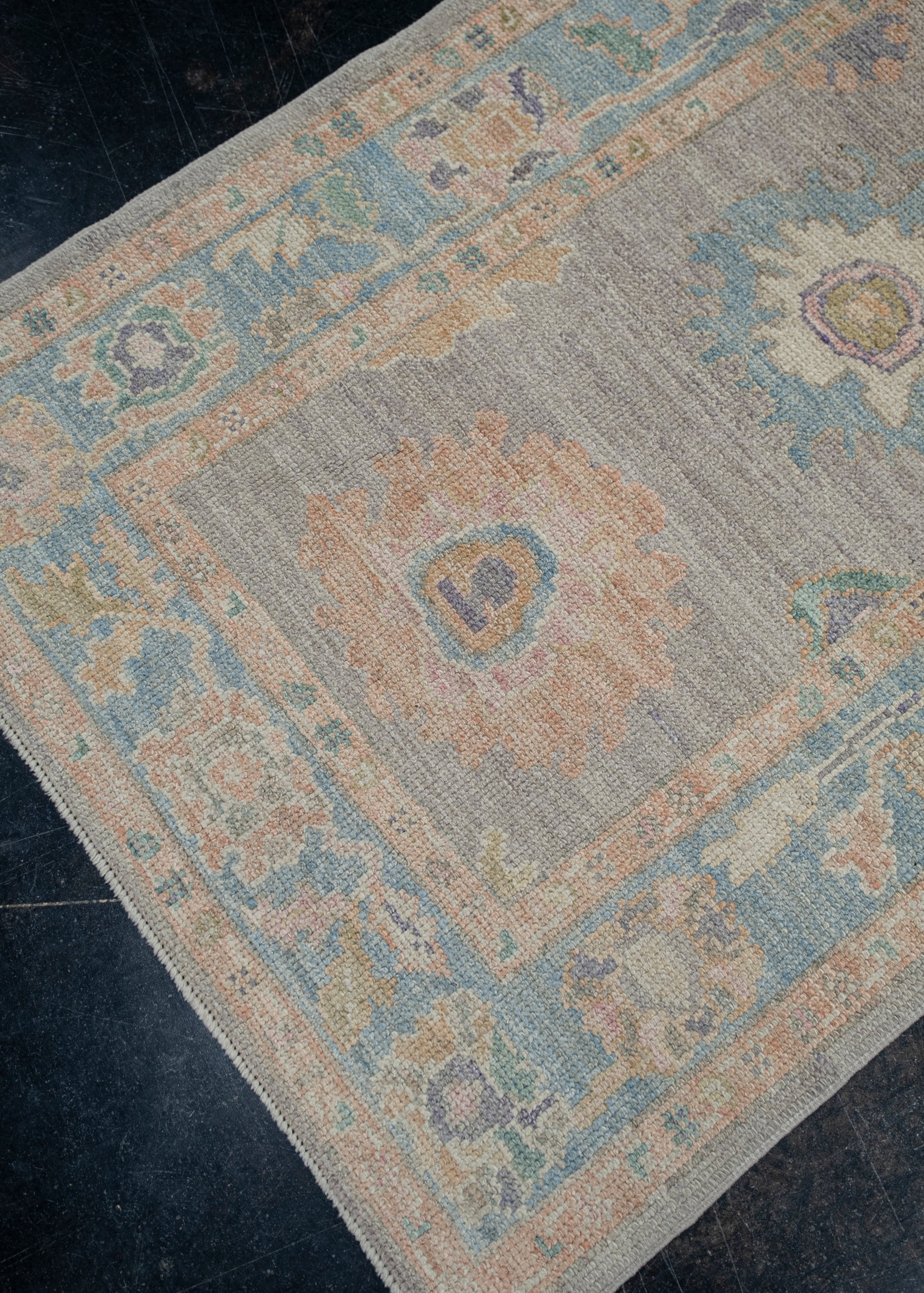 Turkish Oushak Rug 3' x 6'4" #2055