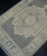 Turkish Oushak Rug 2'9" x 6'8" #12115