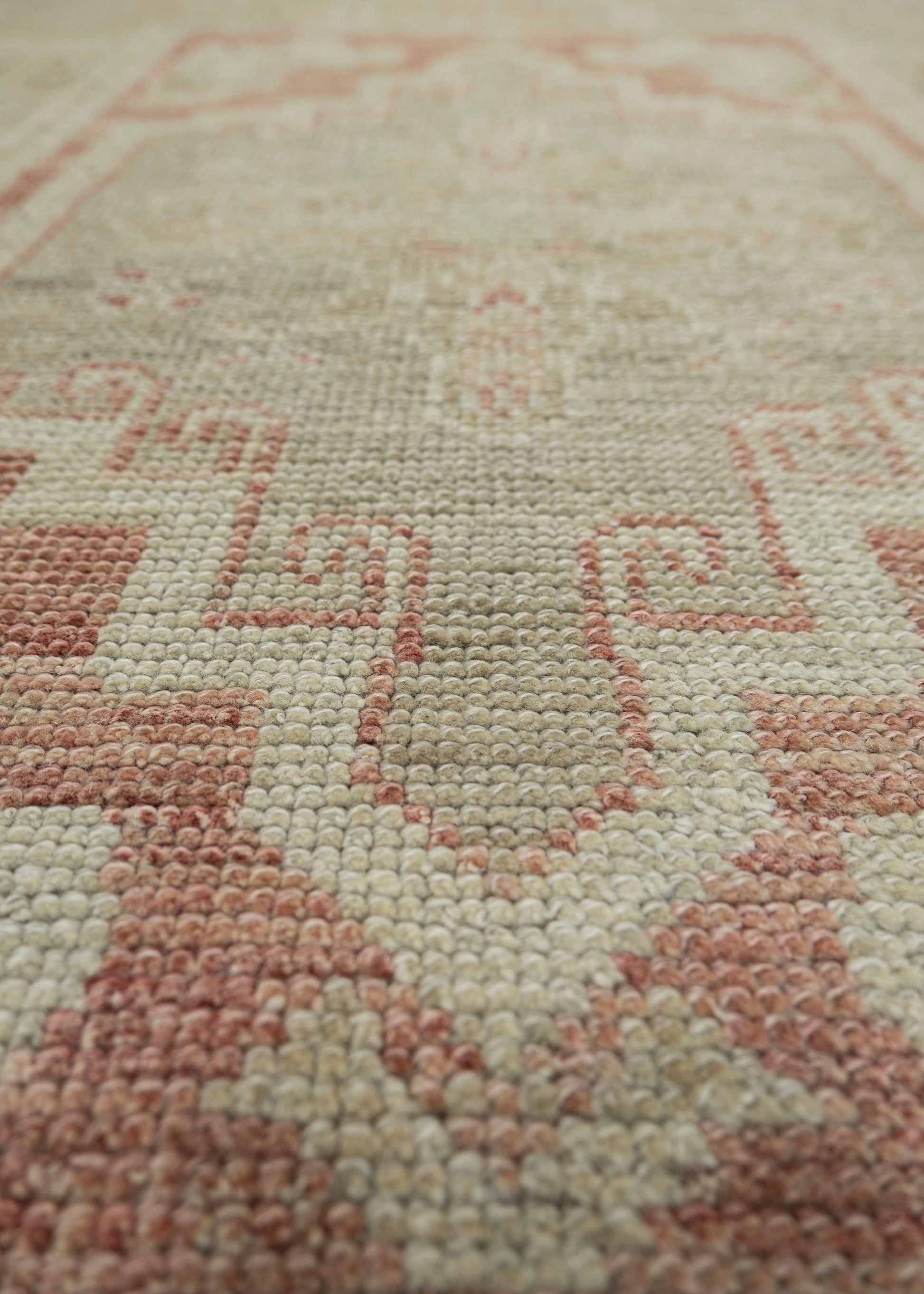 Turkish Oushak Rug 2'10" x 4'2" #2162