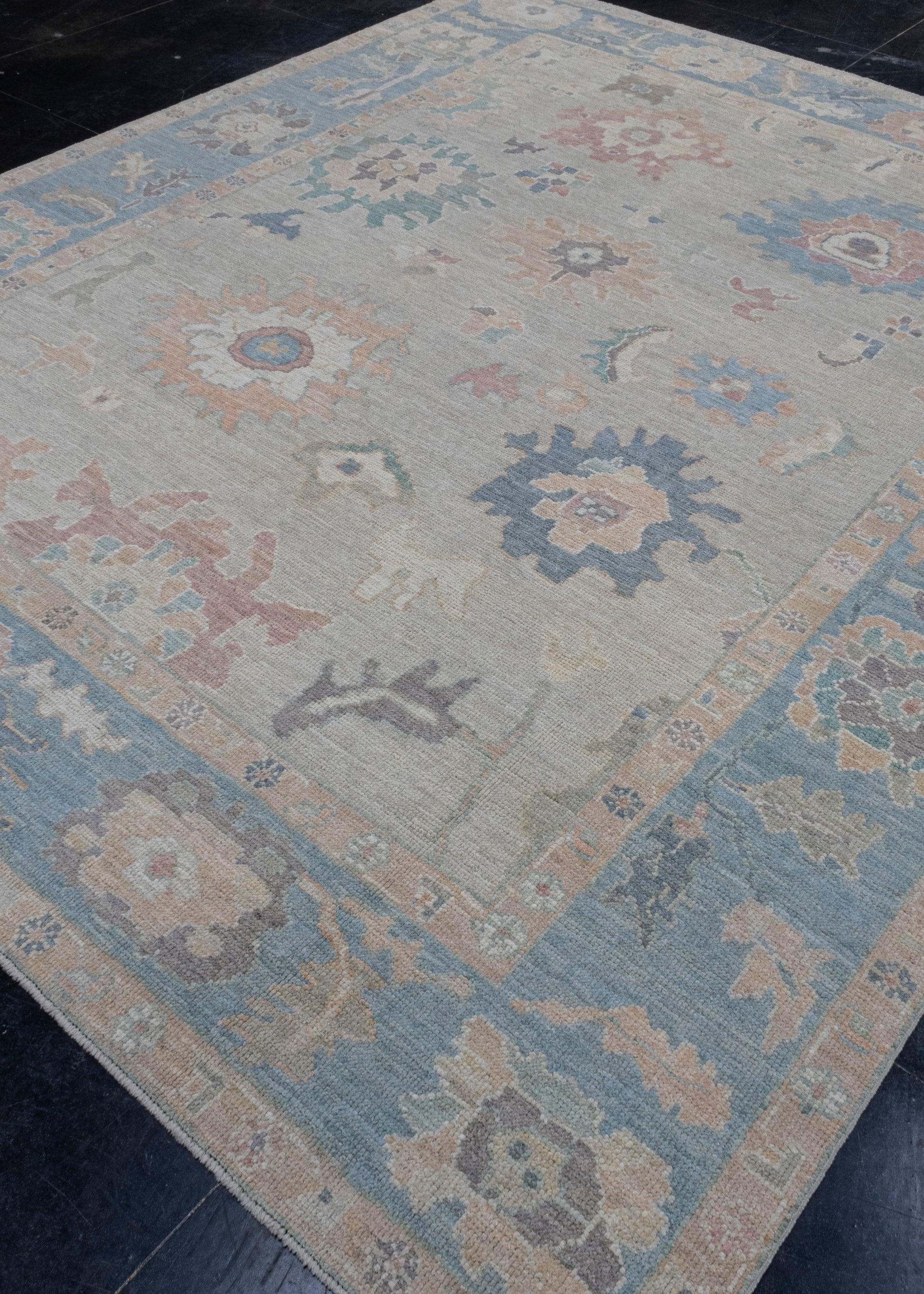 Turkish Oushak Rug 8'6" x 10'1" #16118