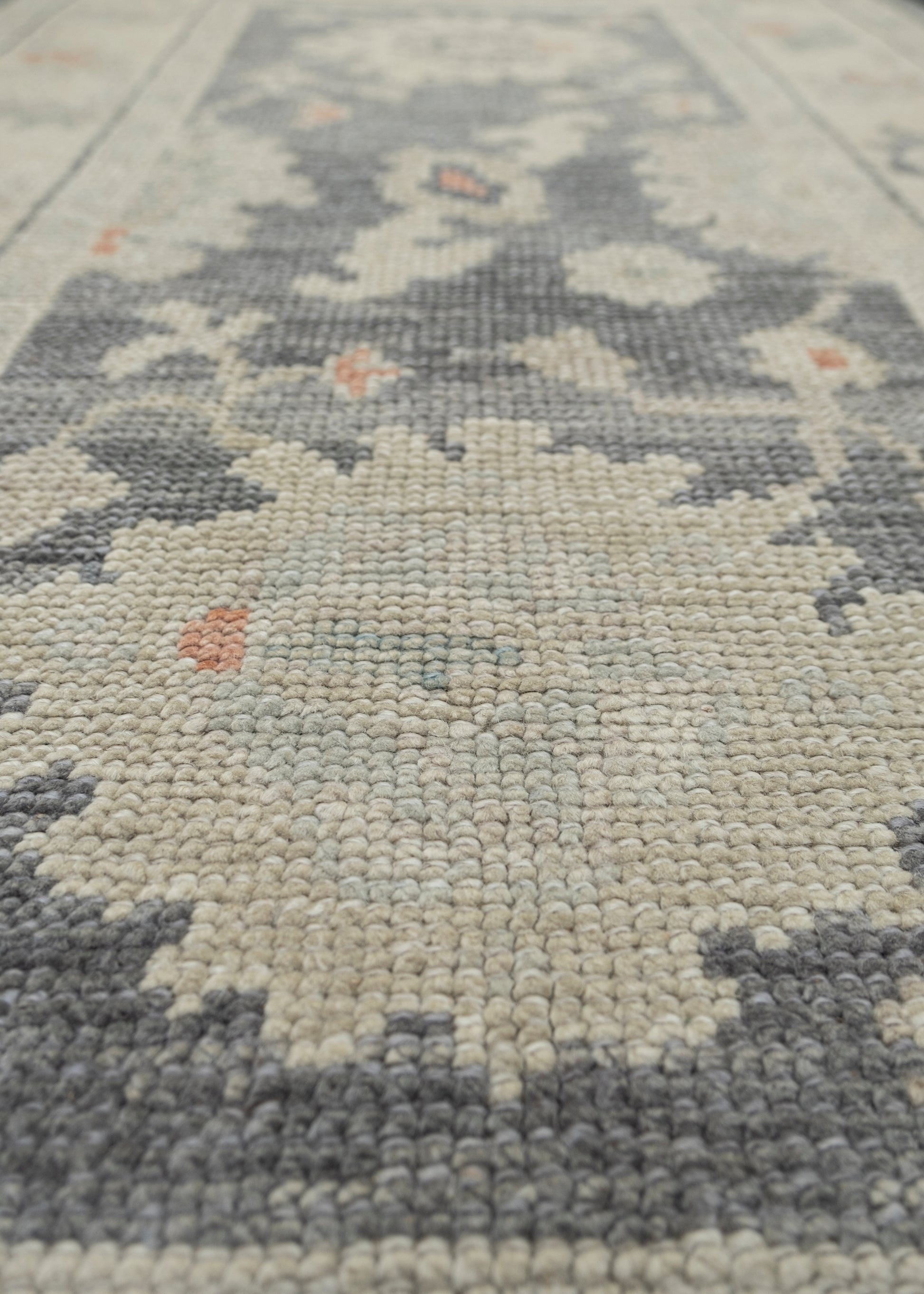 Turkish Oushak Rug 2'8" x 4'8" #2176