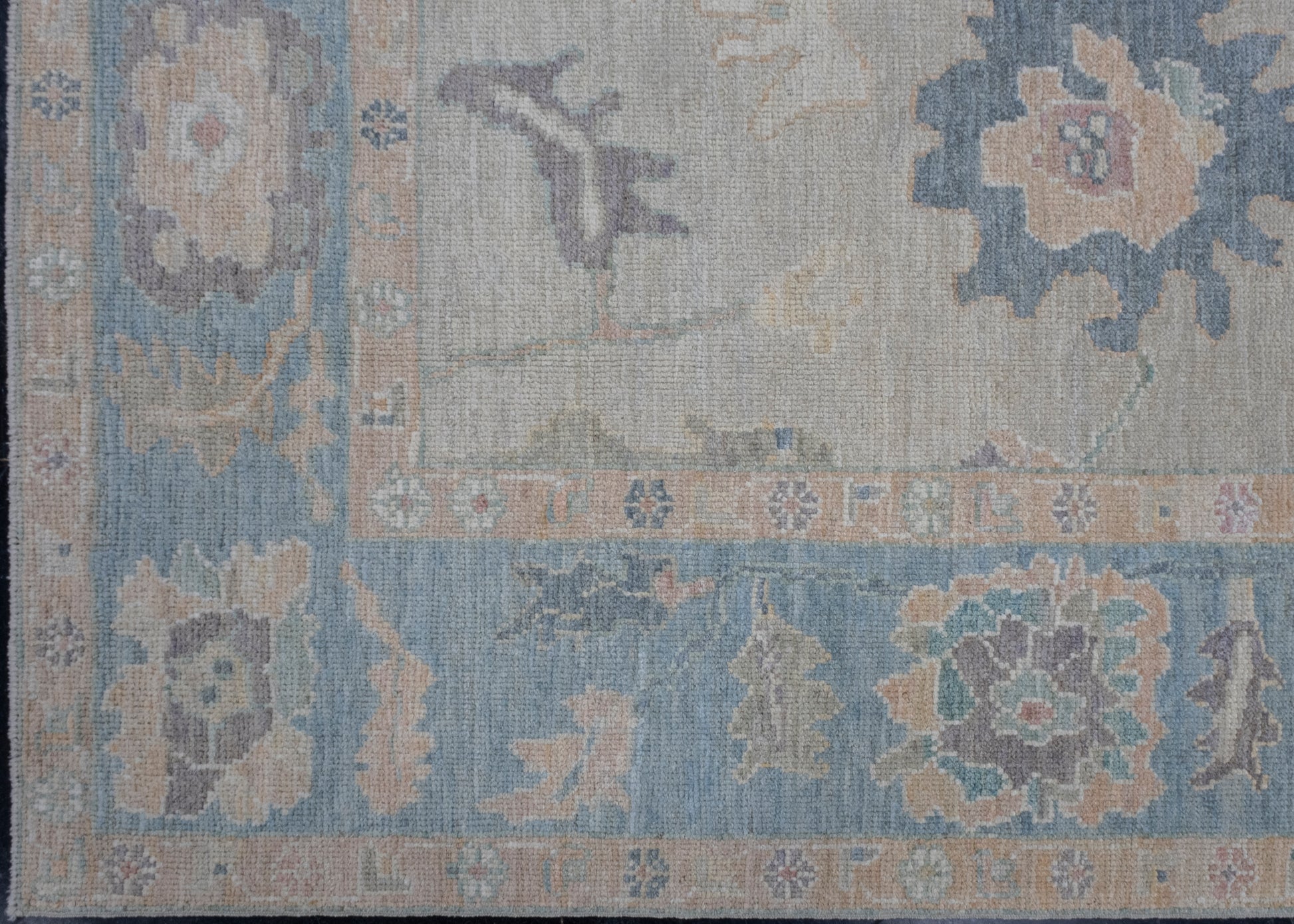 Turkish Oushak Rug 8'6" x 10'1" #16118