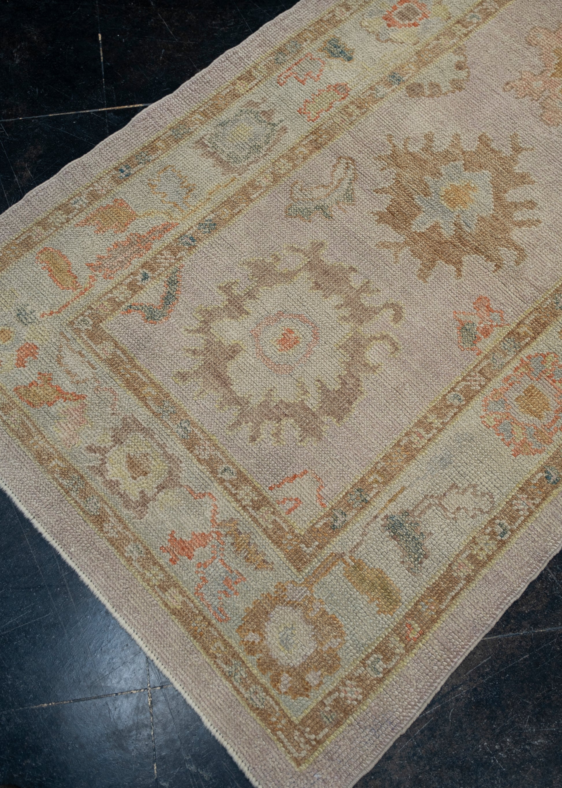 Turkish Oushak Rug 3'1" x 5' #2296