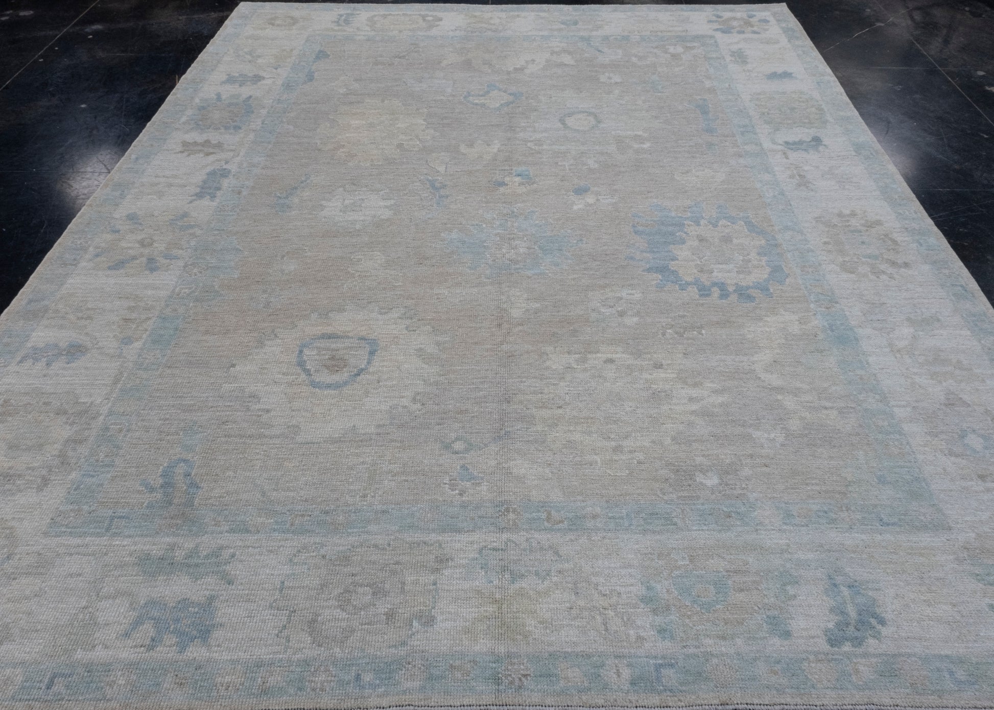 Turkish Oushak Rug 8'4" x 10'4" #16474