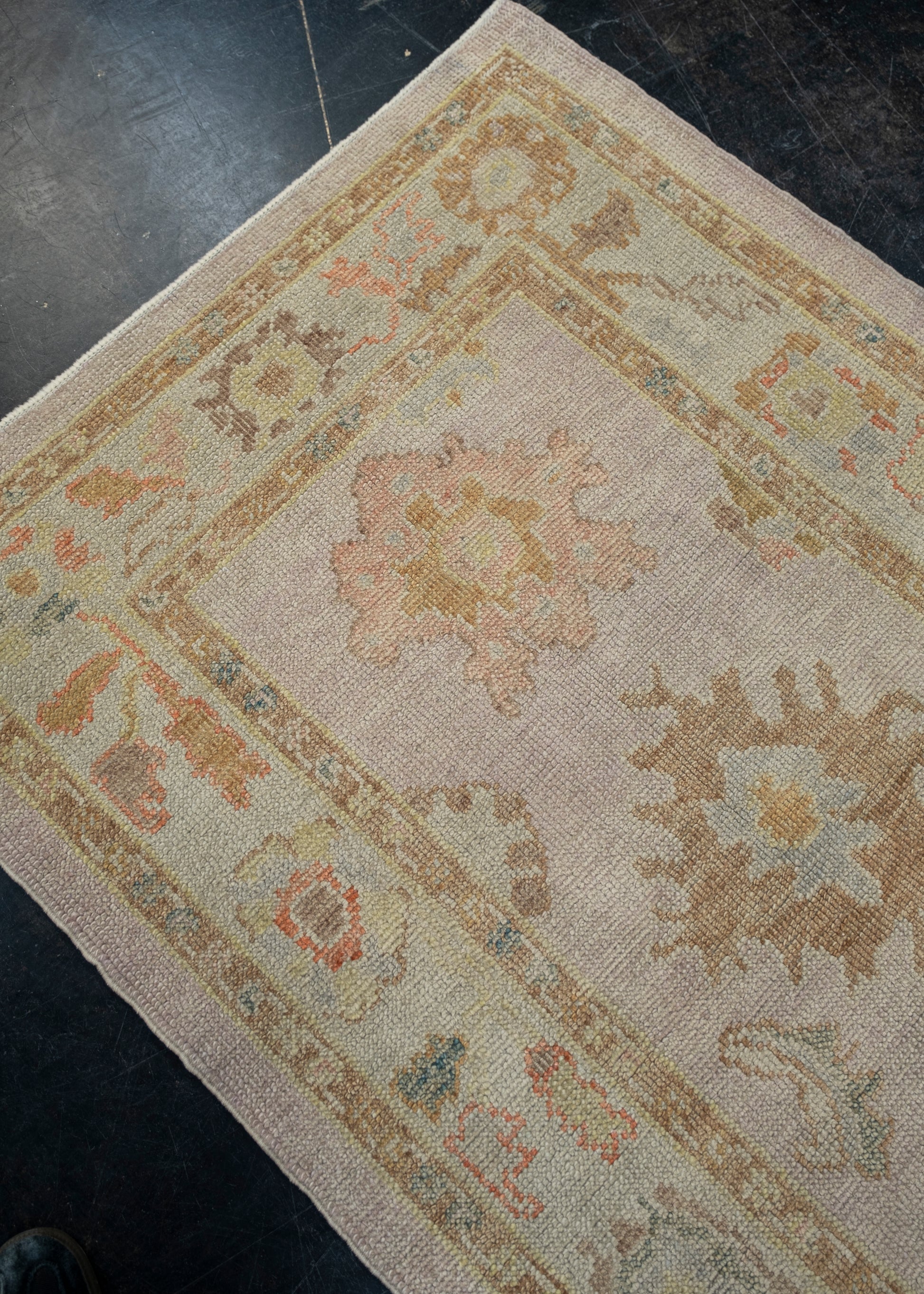 Turkish Oushak Rug 3'1" x 5' #2296