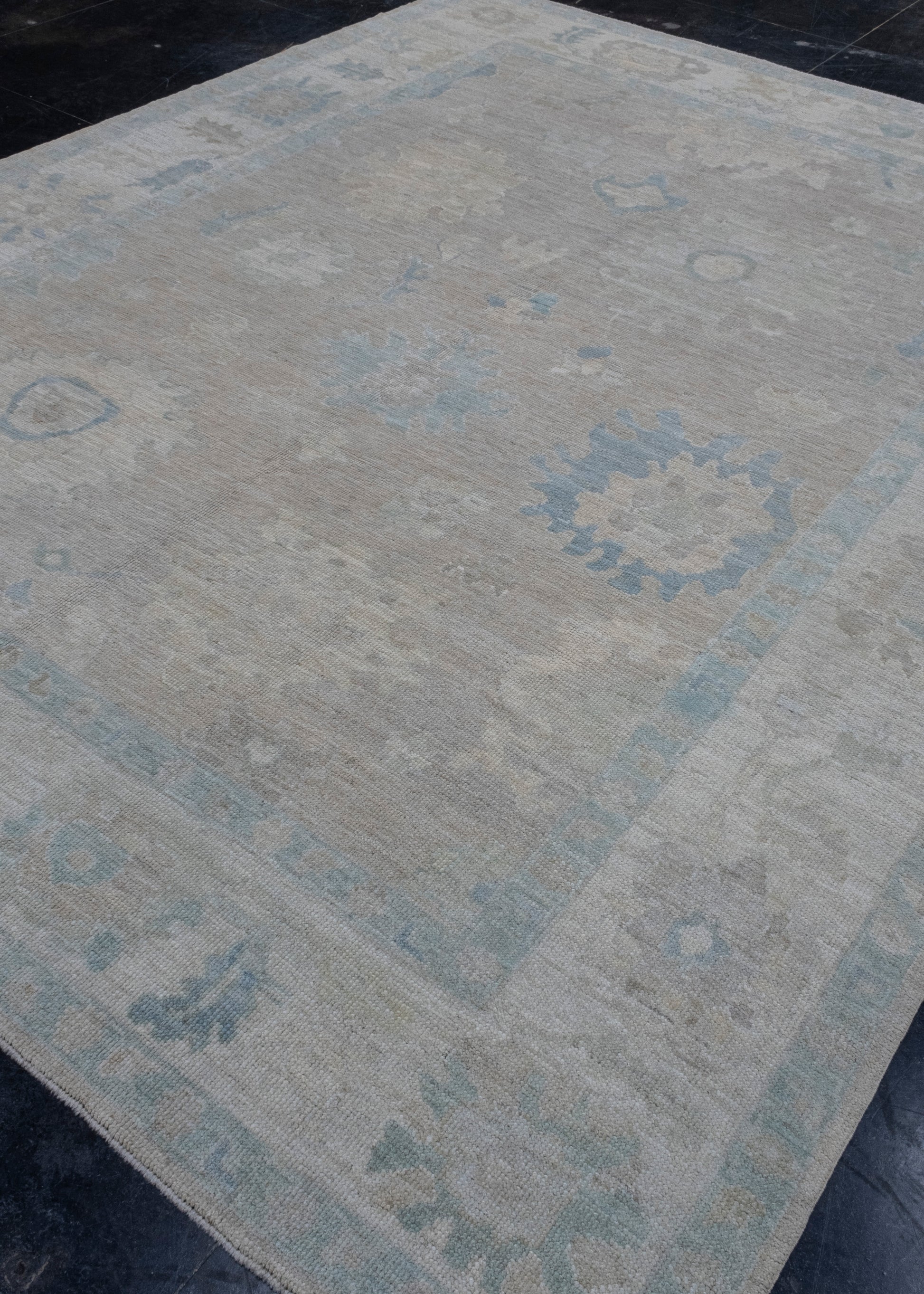 Turkish Oushak Rug 8'4" x 10'4" #16474
