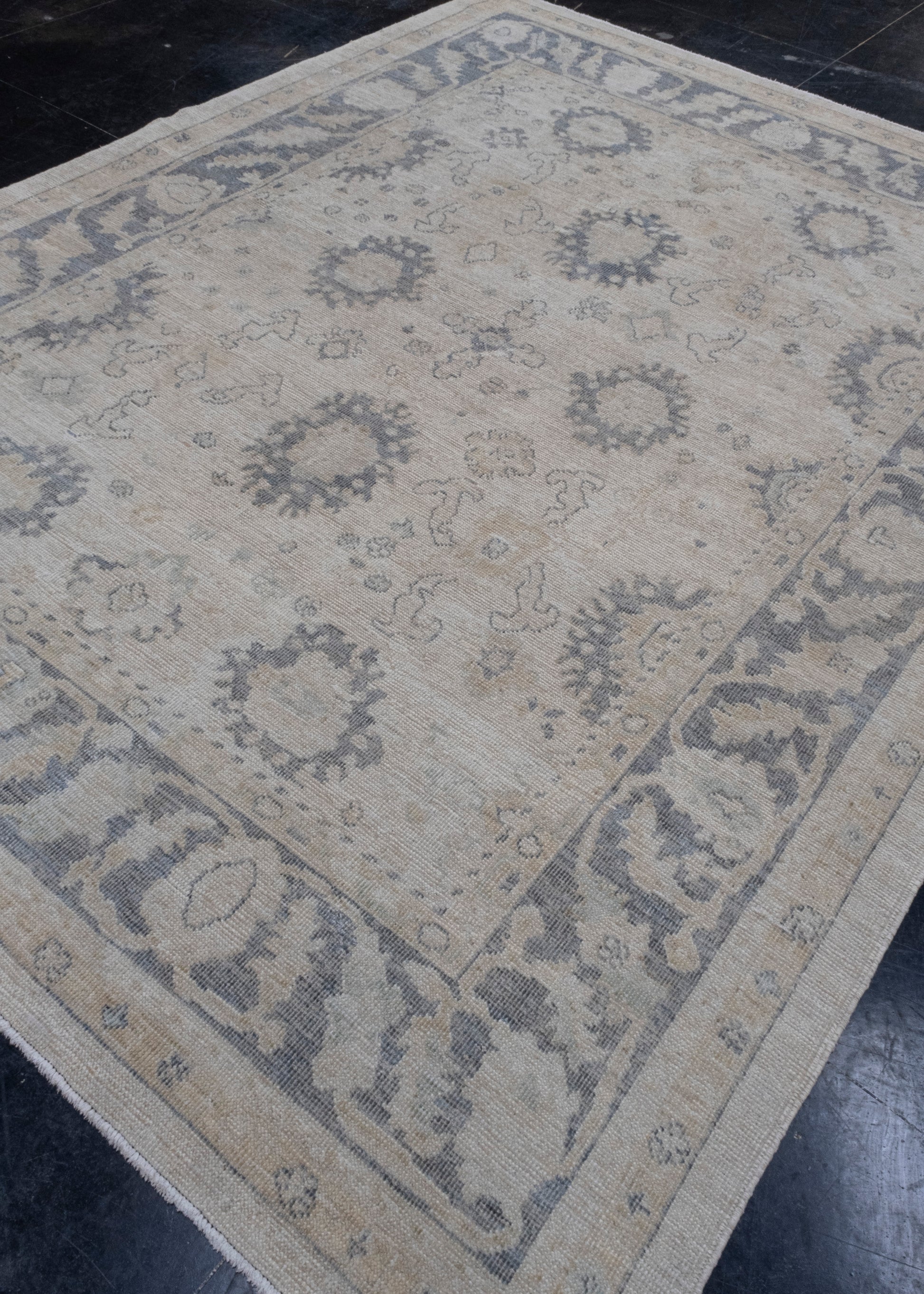 Turkish Oushak Rug 7'10" x 10' #16584