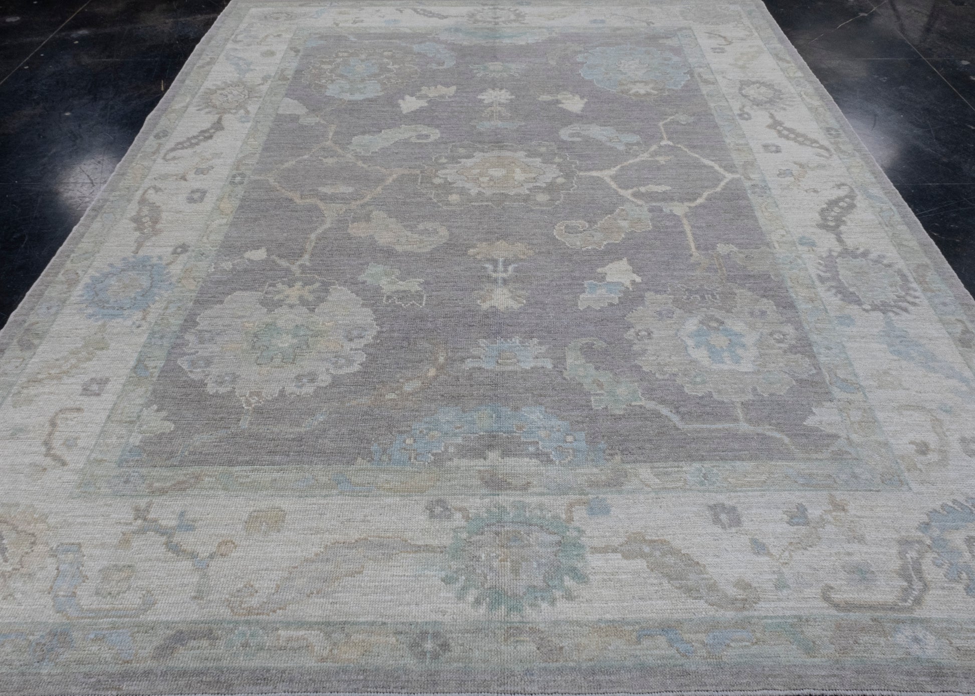 Turkish Oushak Rug 8'2" x 10'3" #16477