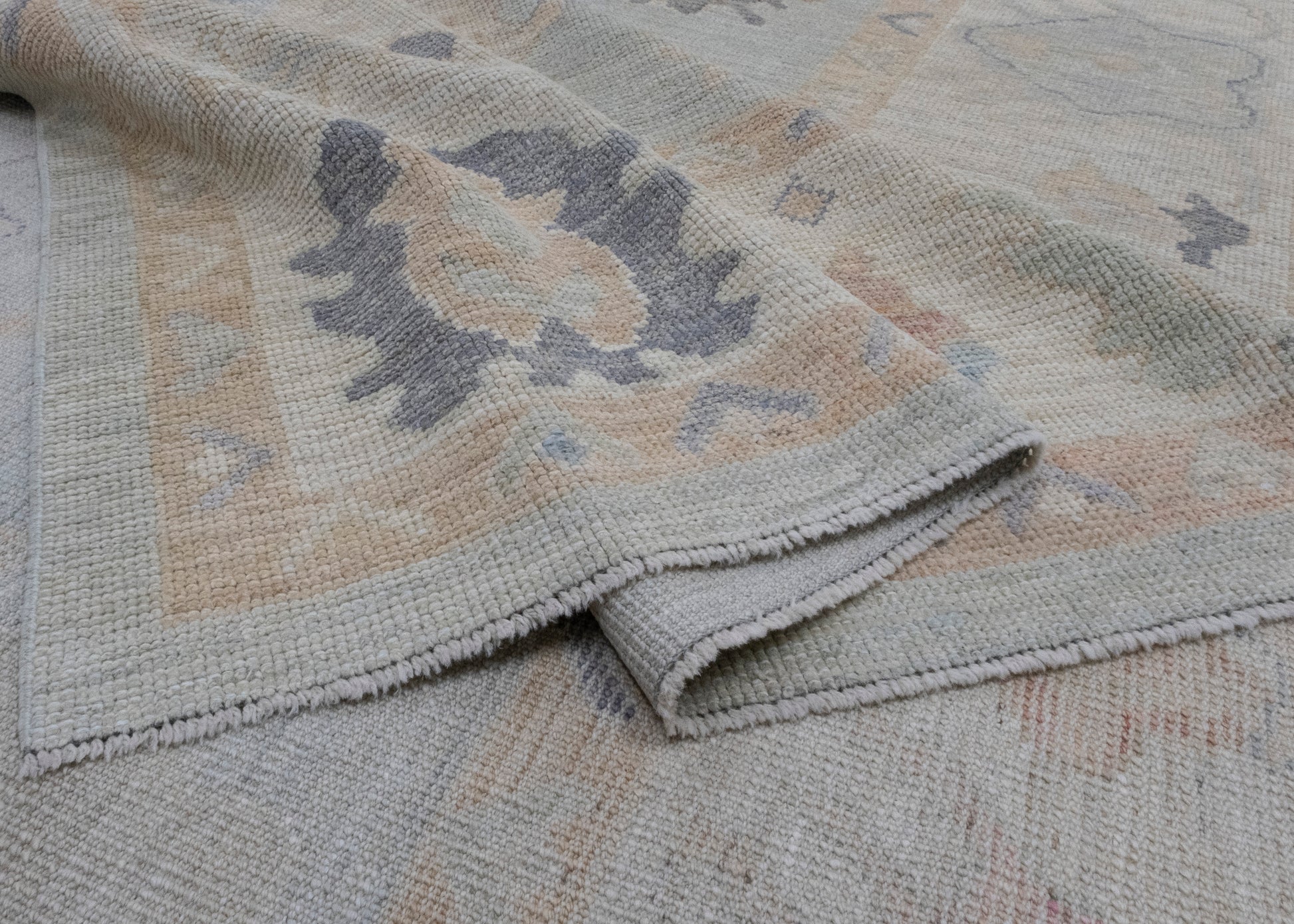Turkish Oushak Rug 8'1" x 9'10" #16053