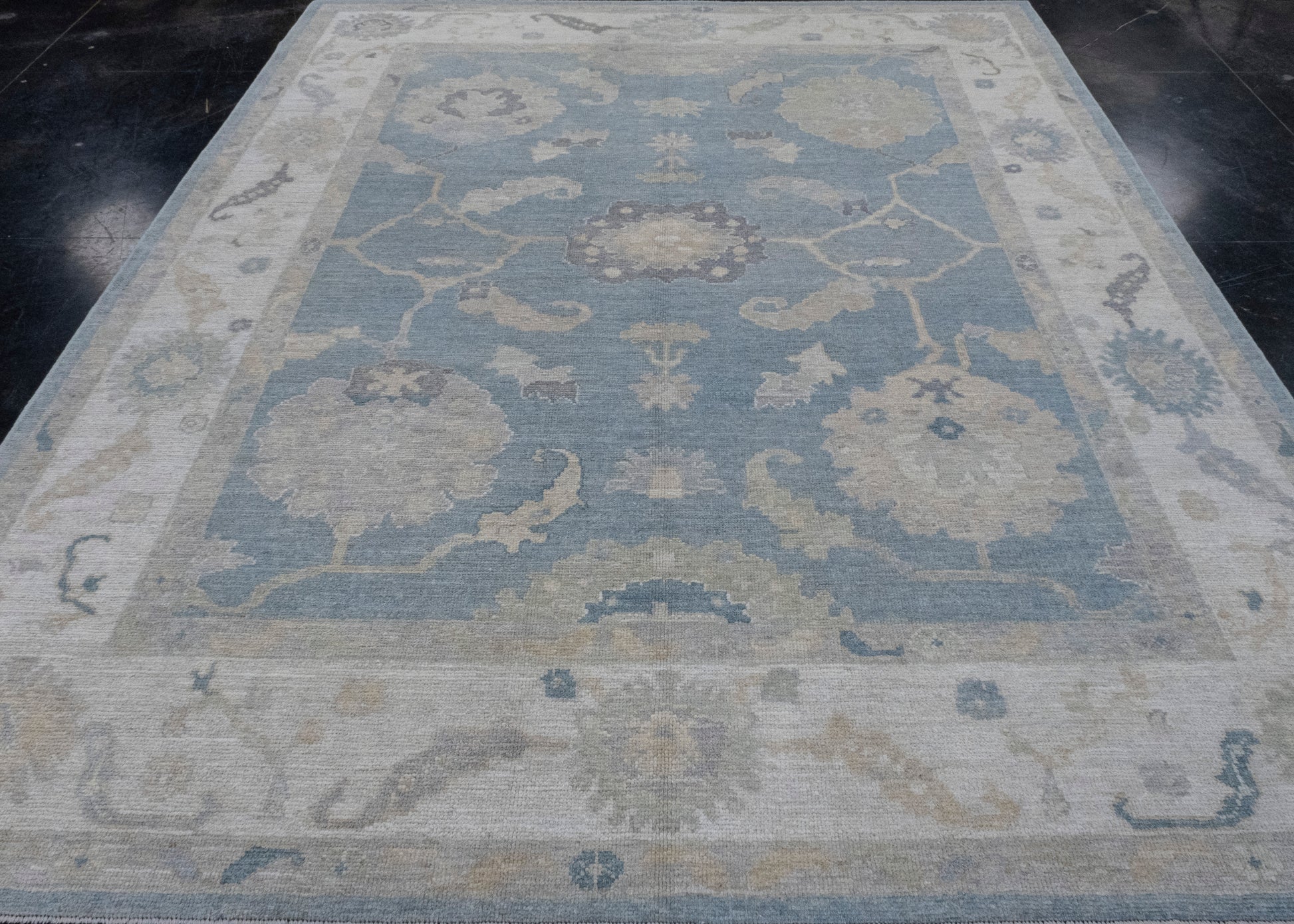 Turkish Oushak Rug 8' x 9'10" #16093