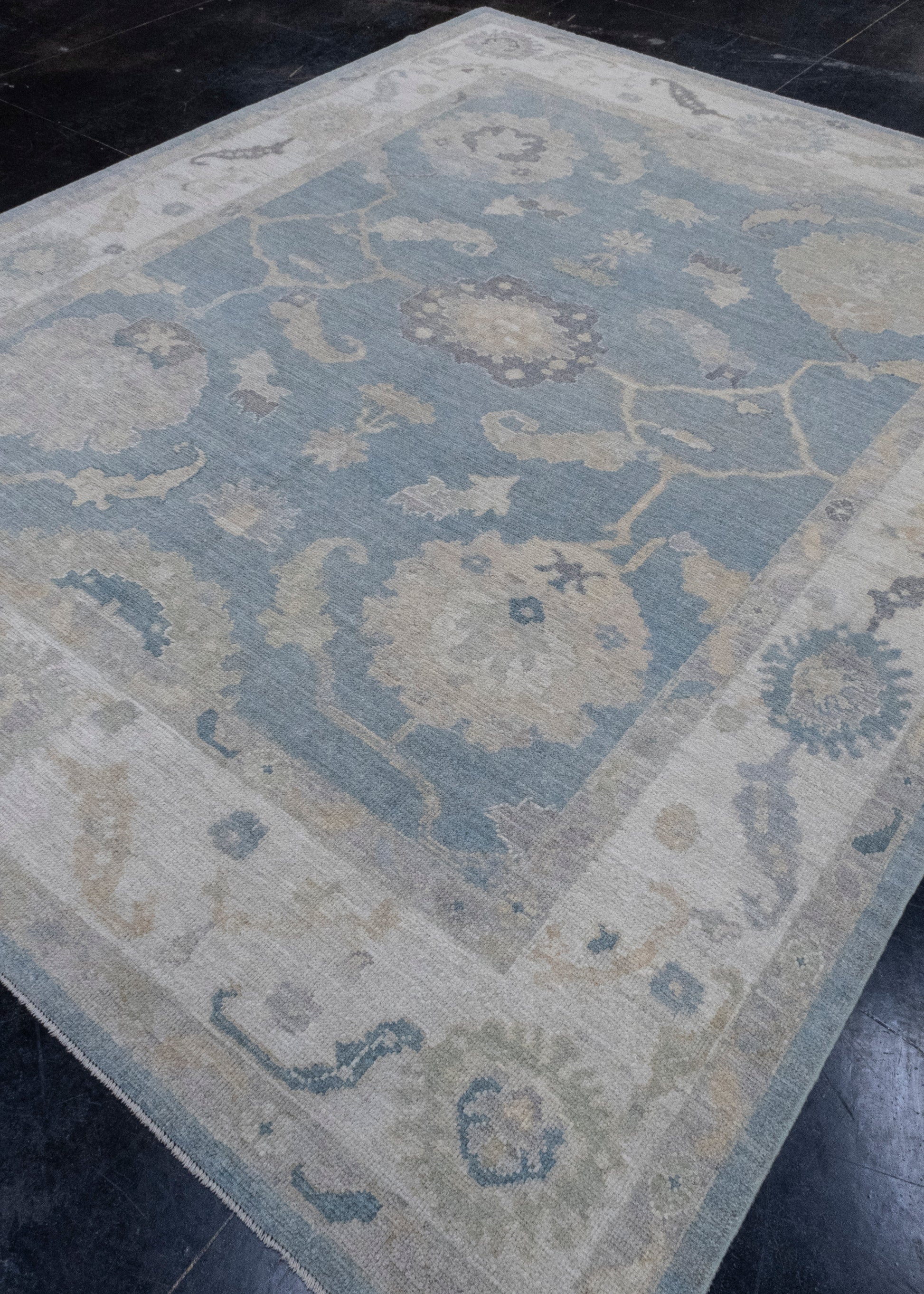 Turkish Oushak Rug 8' x 9'10" #16093