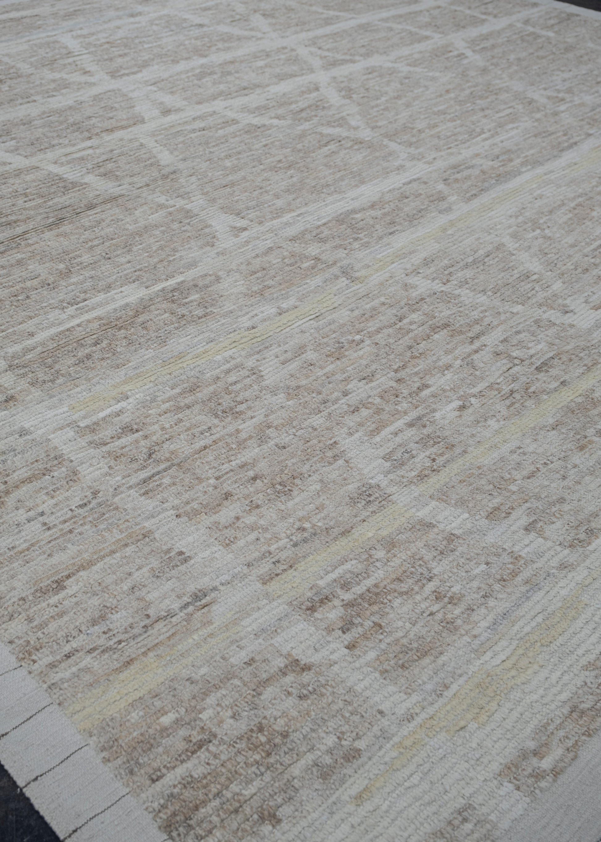 Square Hand Knotted Turkish Tulu Rug 11'4" x 11'9" #11621