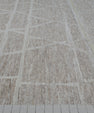 Square Hand Knotted Turkish Tulu Rug 11'4" x 11'9" #11621