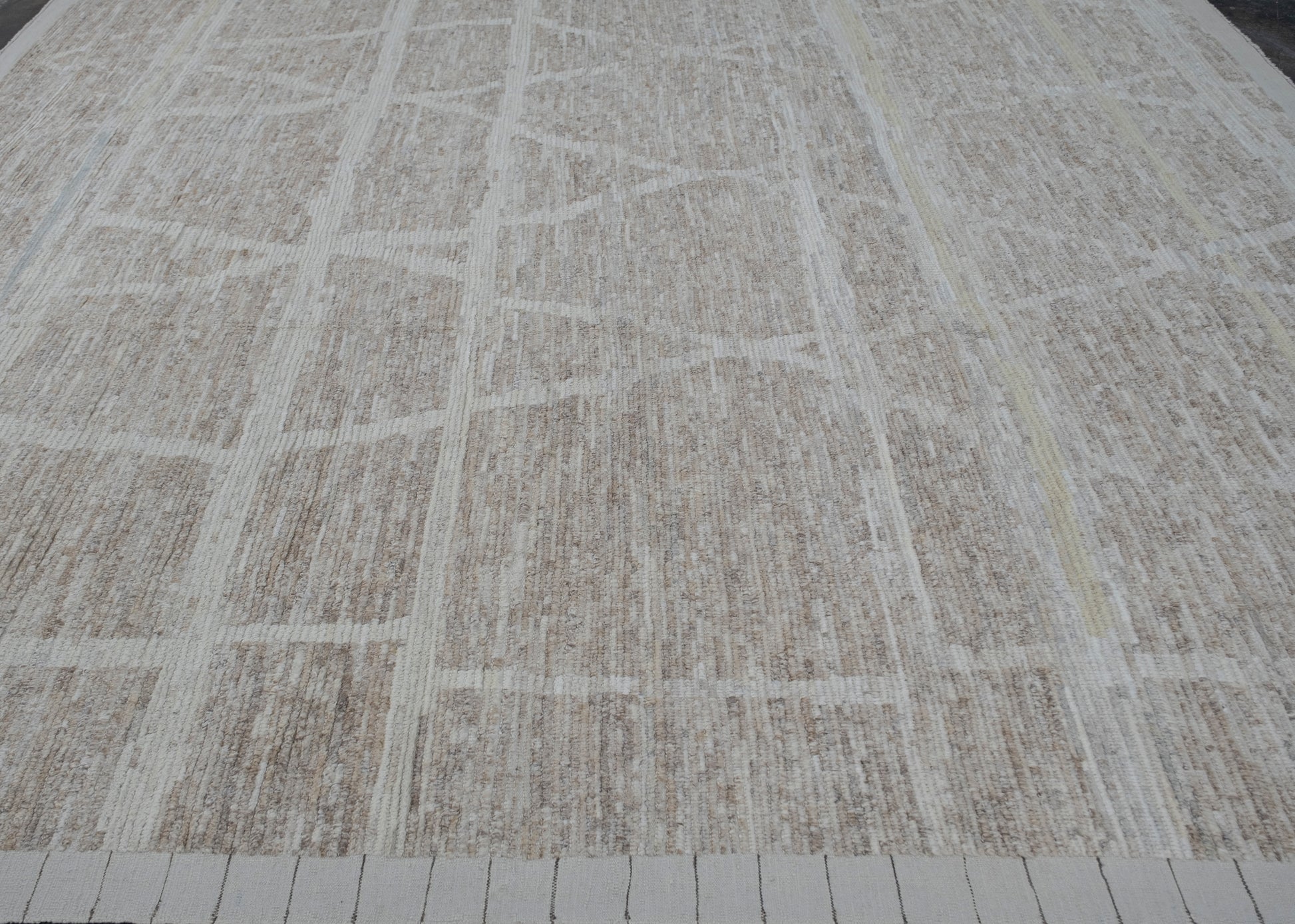 Square Hand Knotted Turkish Tulu Rug 11'4" x 11'9" #11621