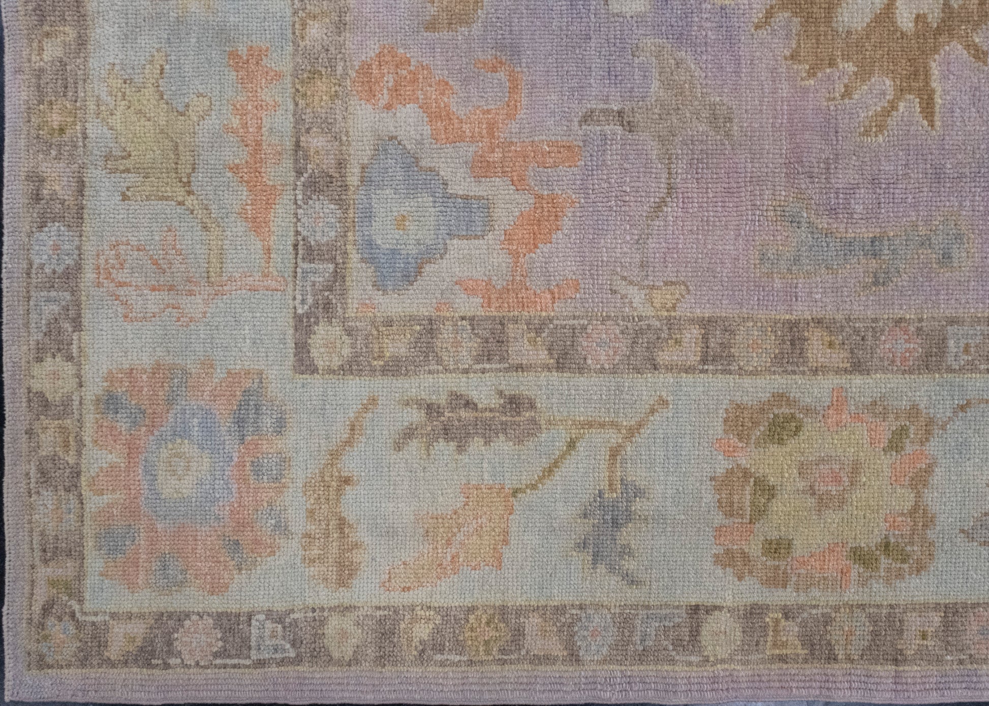 Turkish Oushak Rug 8'4" x 10'1"  #2879