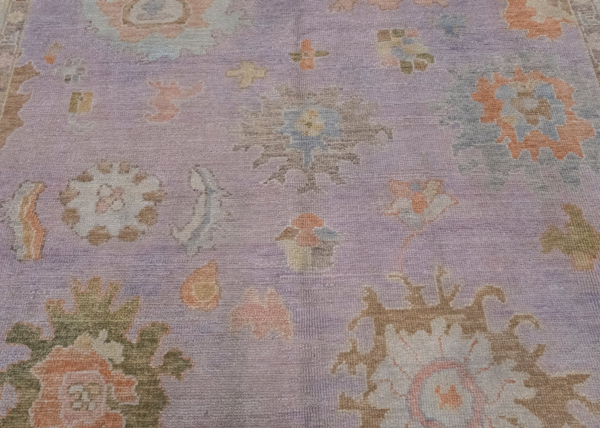 Turkish Oushak Rug 8'4" x 10'1"  #2879