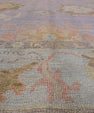 Turkish Oushak Rug 8'4" x 10'1"  #2879