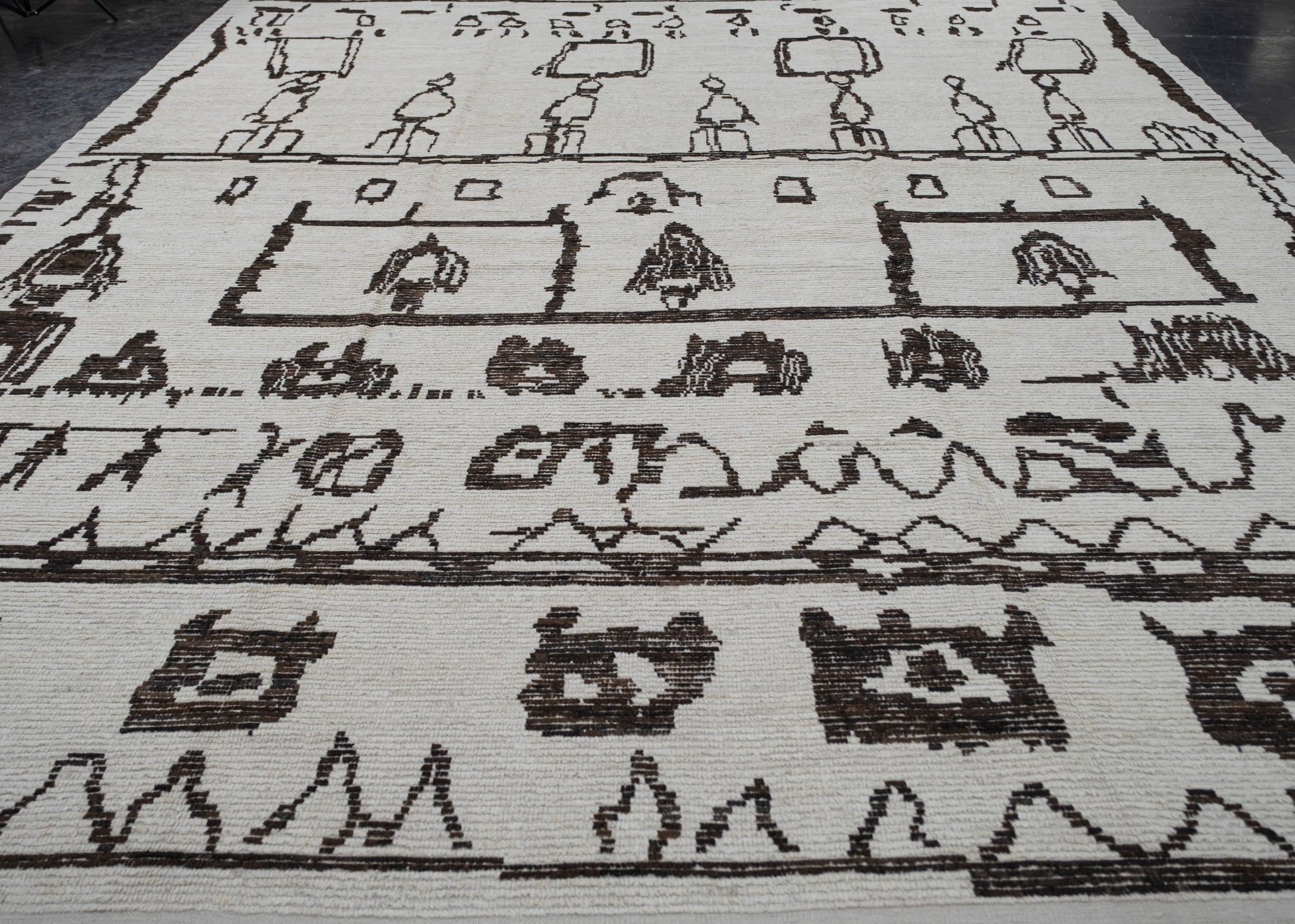 Turkish Tulu Rug Hand Knotted Rug 12' x 15'11" #6209