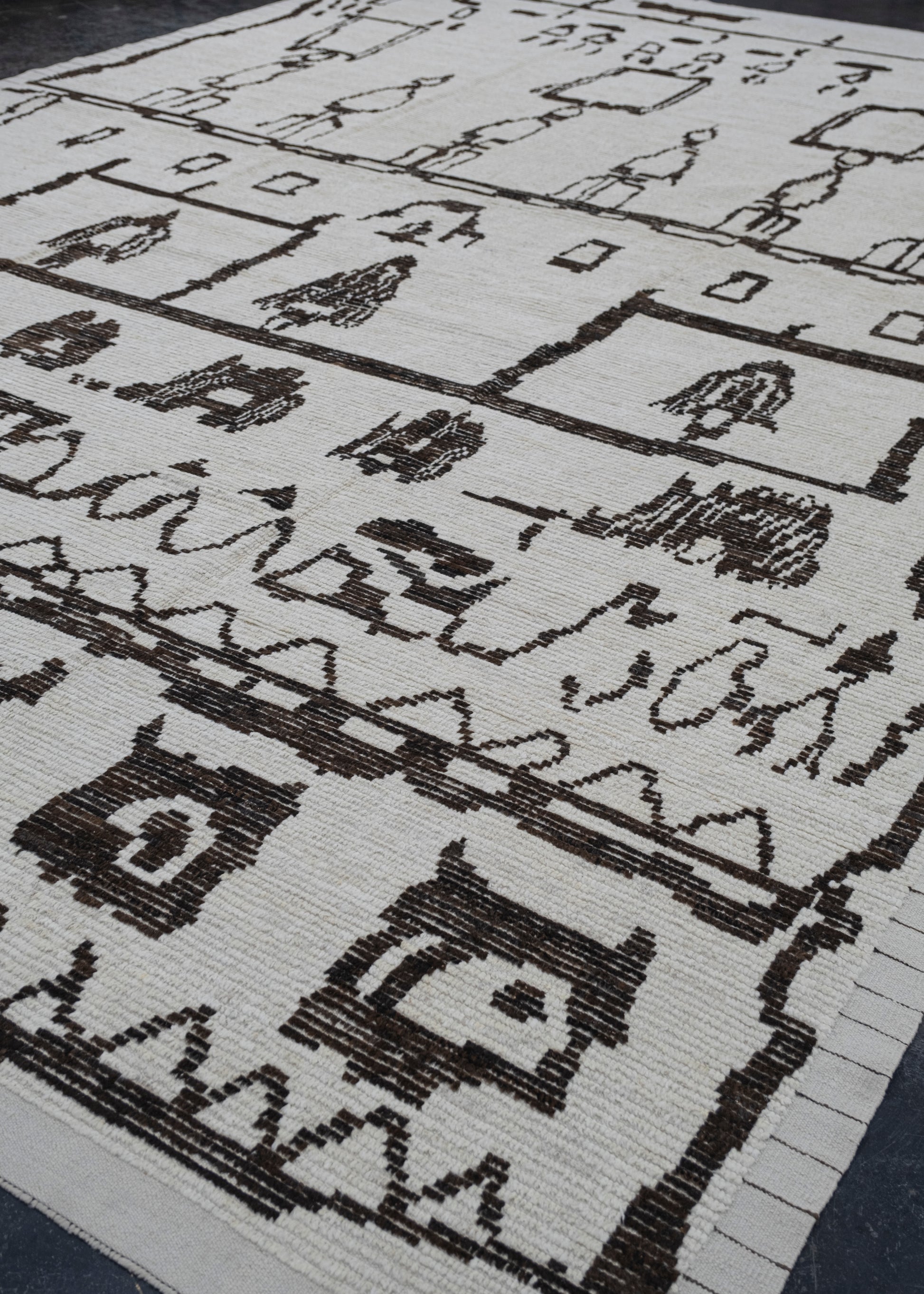 Turkish Tulu Rug Hand Knotted Rug 12' x 15'11" #6209