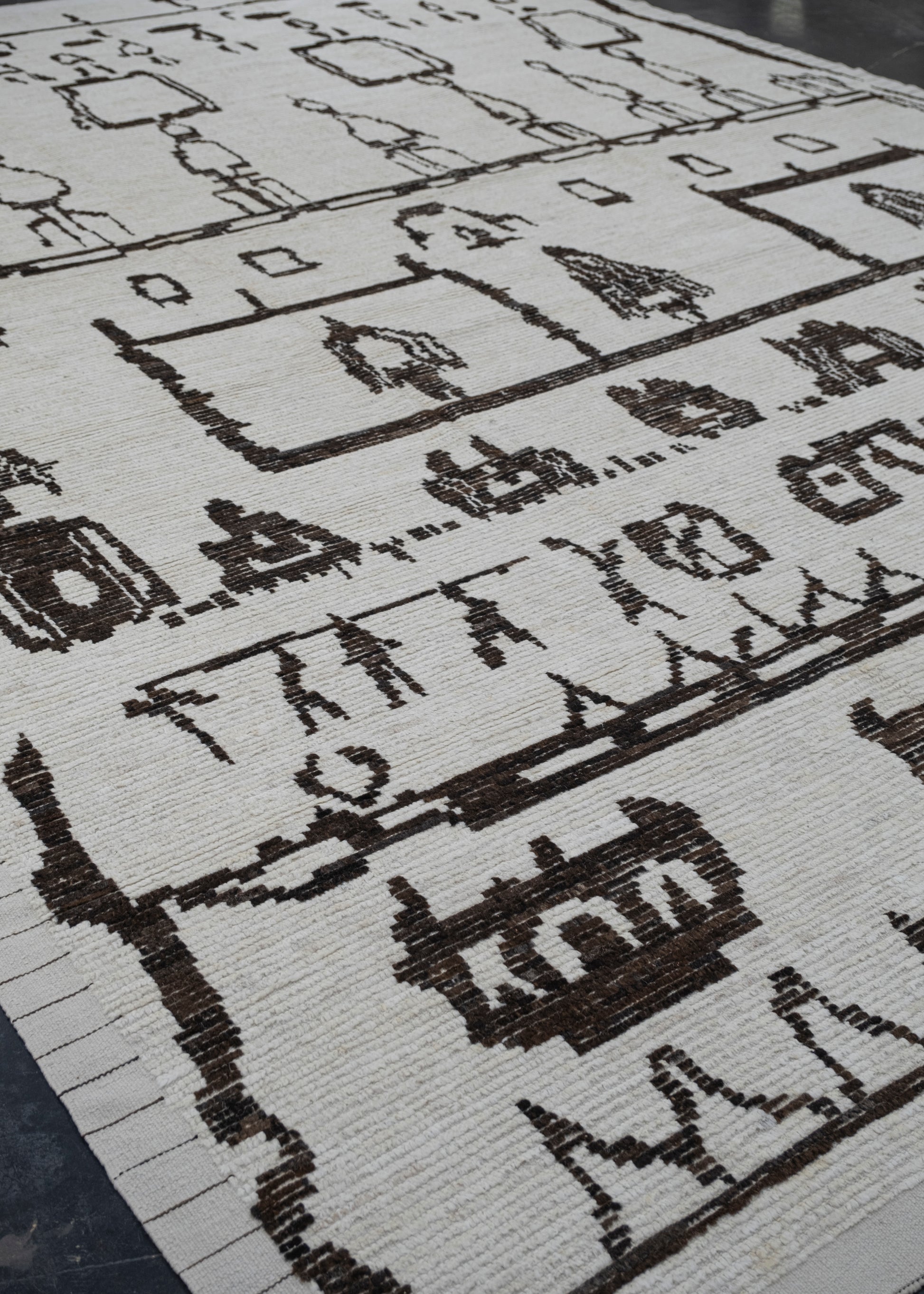 Turkish Tulu Rug Hand Knotted Rug 12' x 15'11" #6209