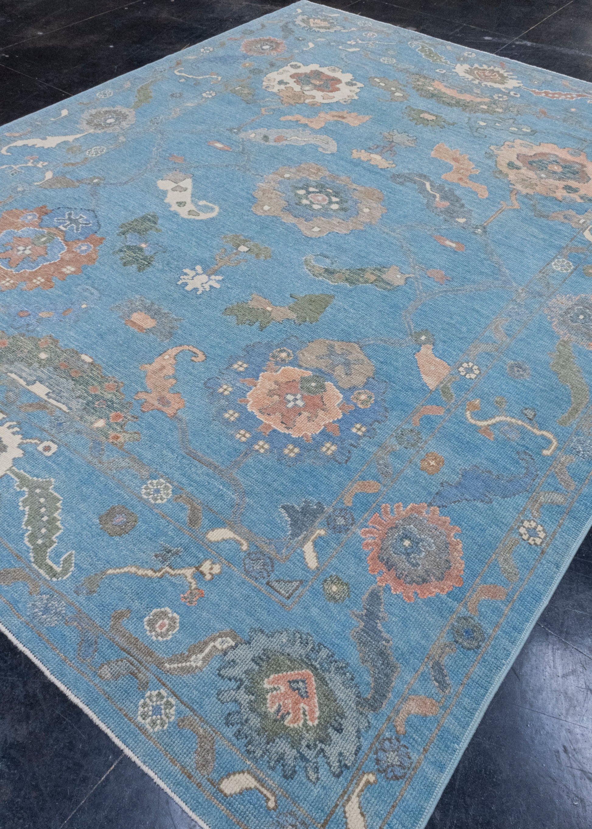 Turkish Oushak Rug 8'4" x 10'3" #16730