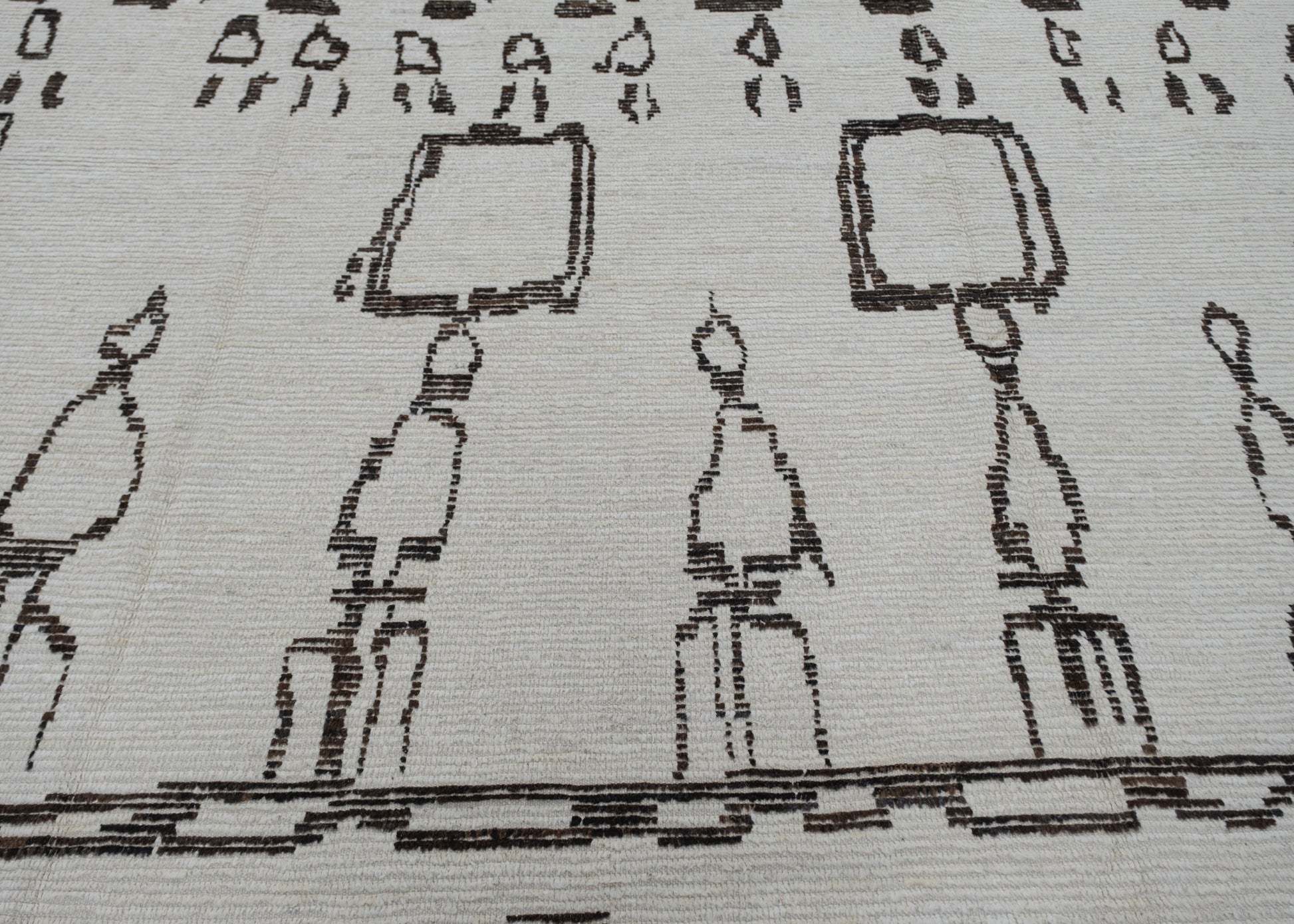 Turkish Tulu Rug Hand Knotted Rug 12' x 15'11" #6209