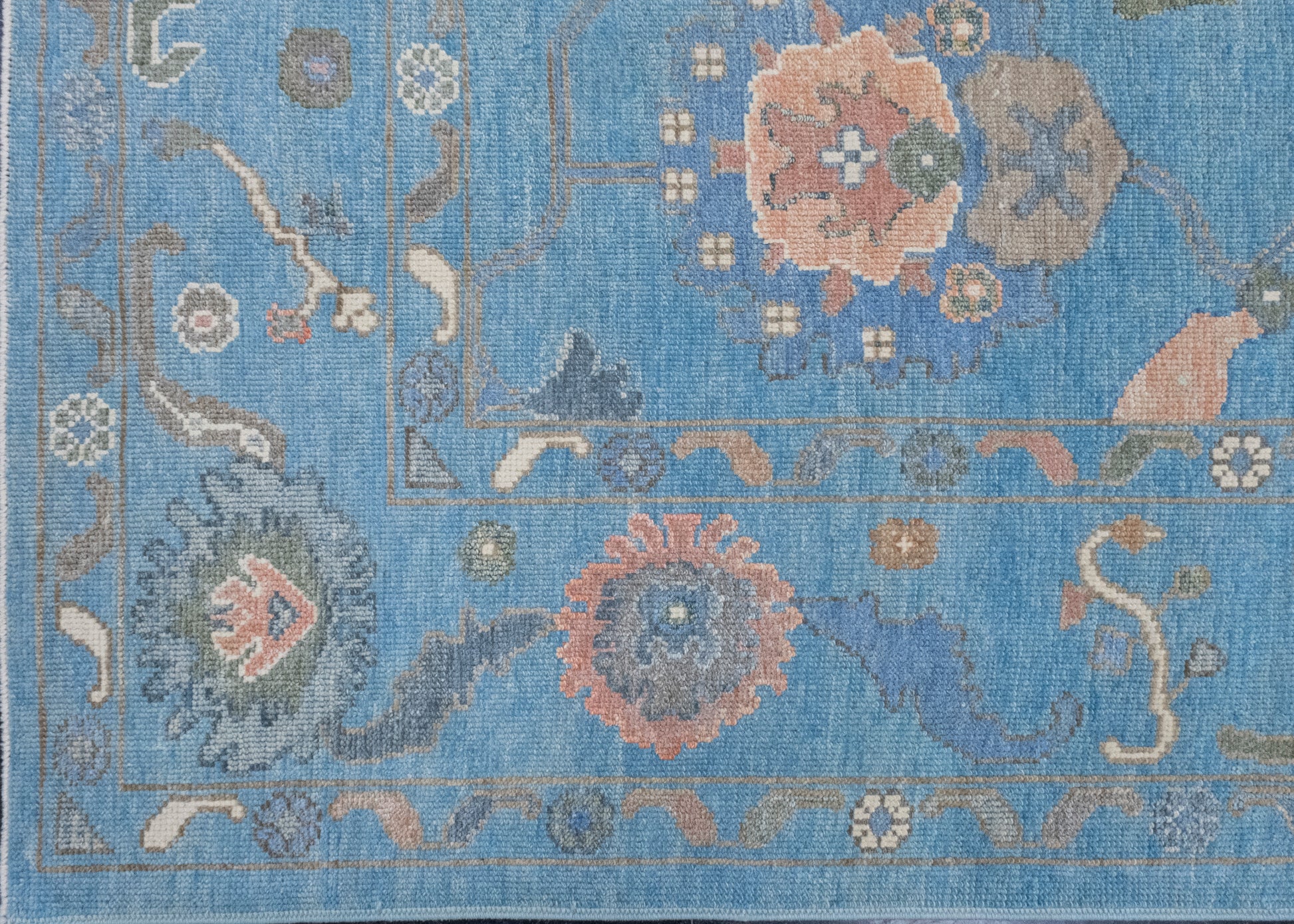 Turkish Oushak Rug 8'4" x 10'3" #16730