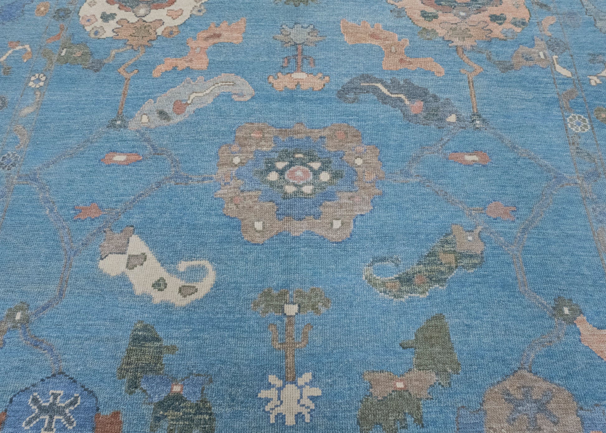 Turkish Oushak Rug 8'4" x 10'3" #16730