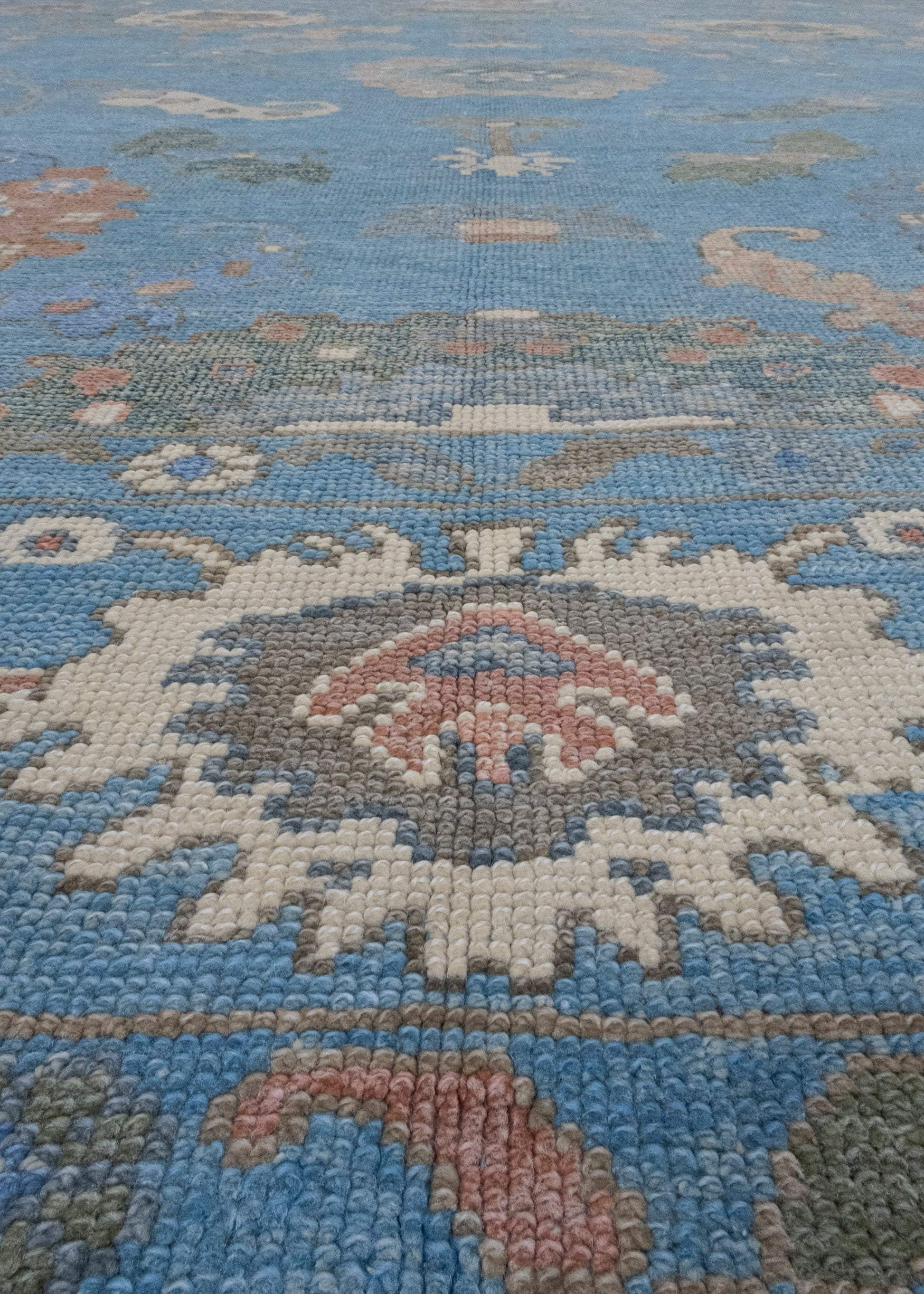 Turkish Oushak Rug 8'4" x 10'3" #16730
