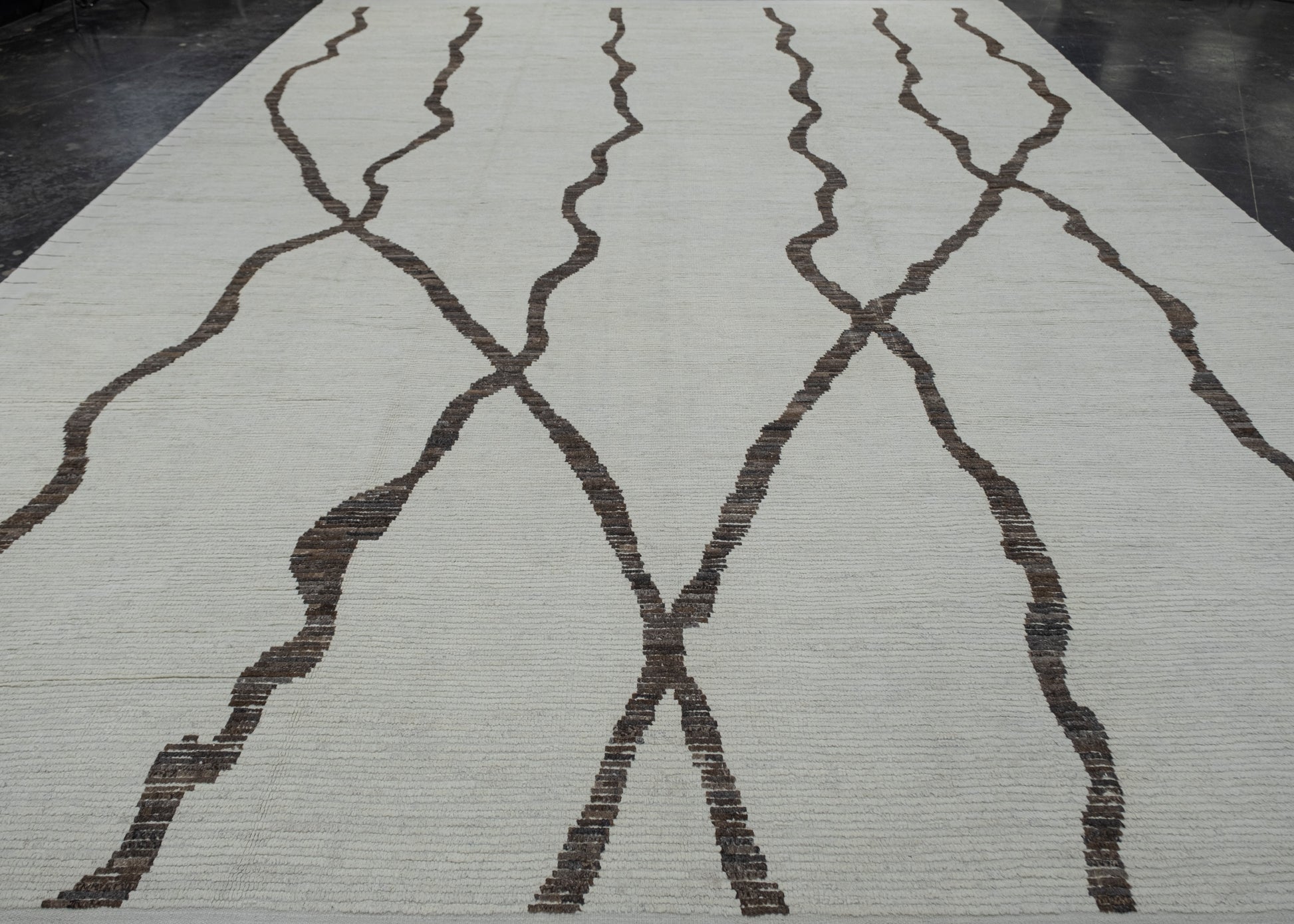 Hand Knotted Turkish Tulu Rug 12'6" x 18'2" #11691