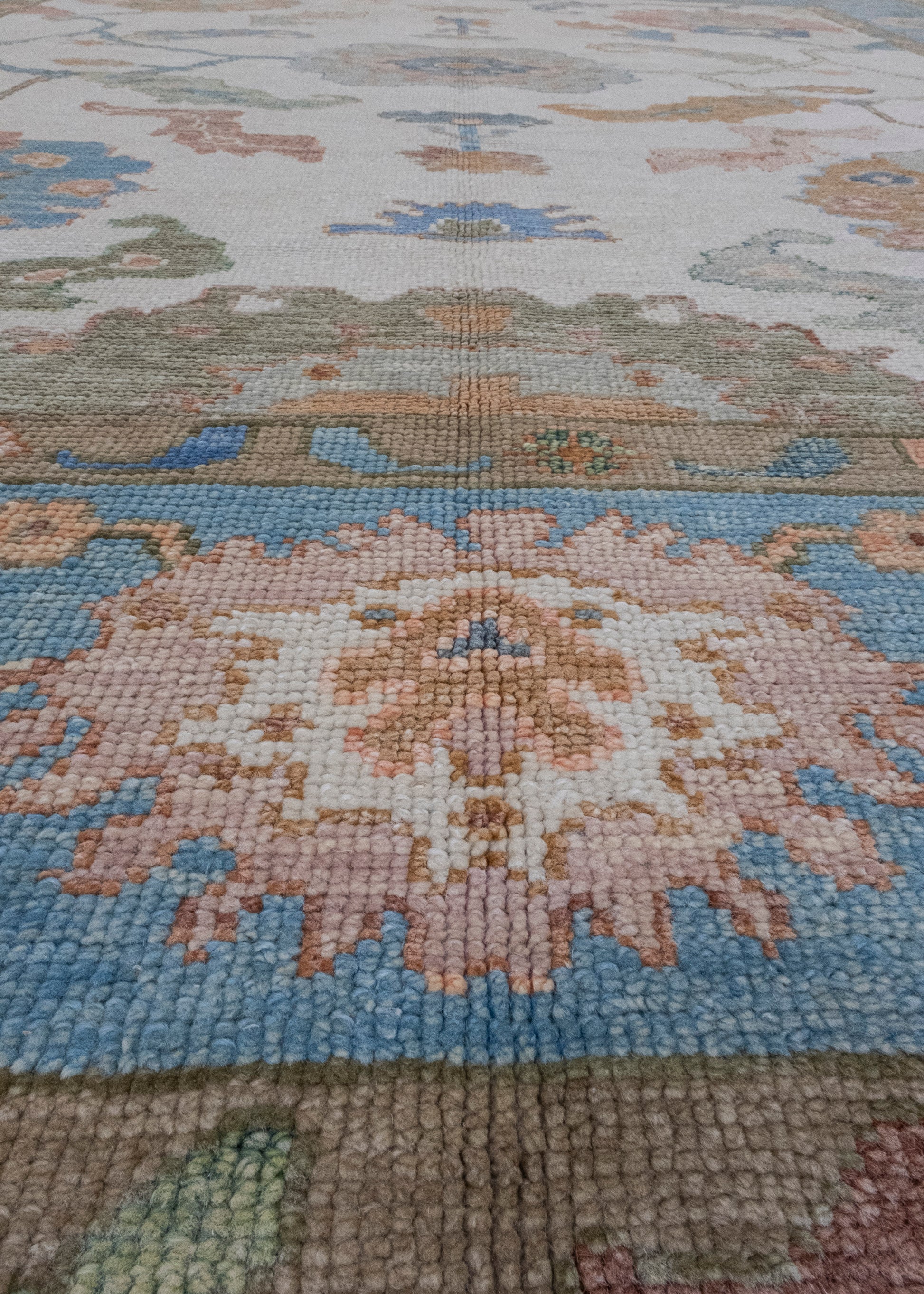 Turkish Oushak Rug 8'5" x 10'3" #16775
