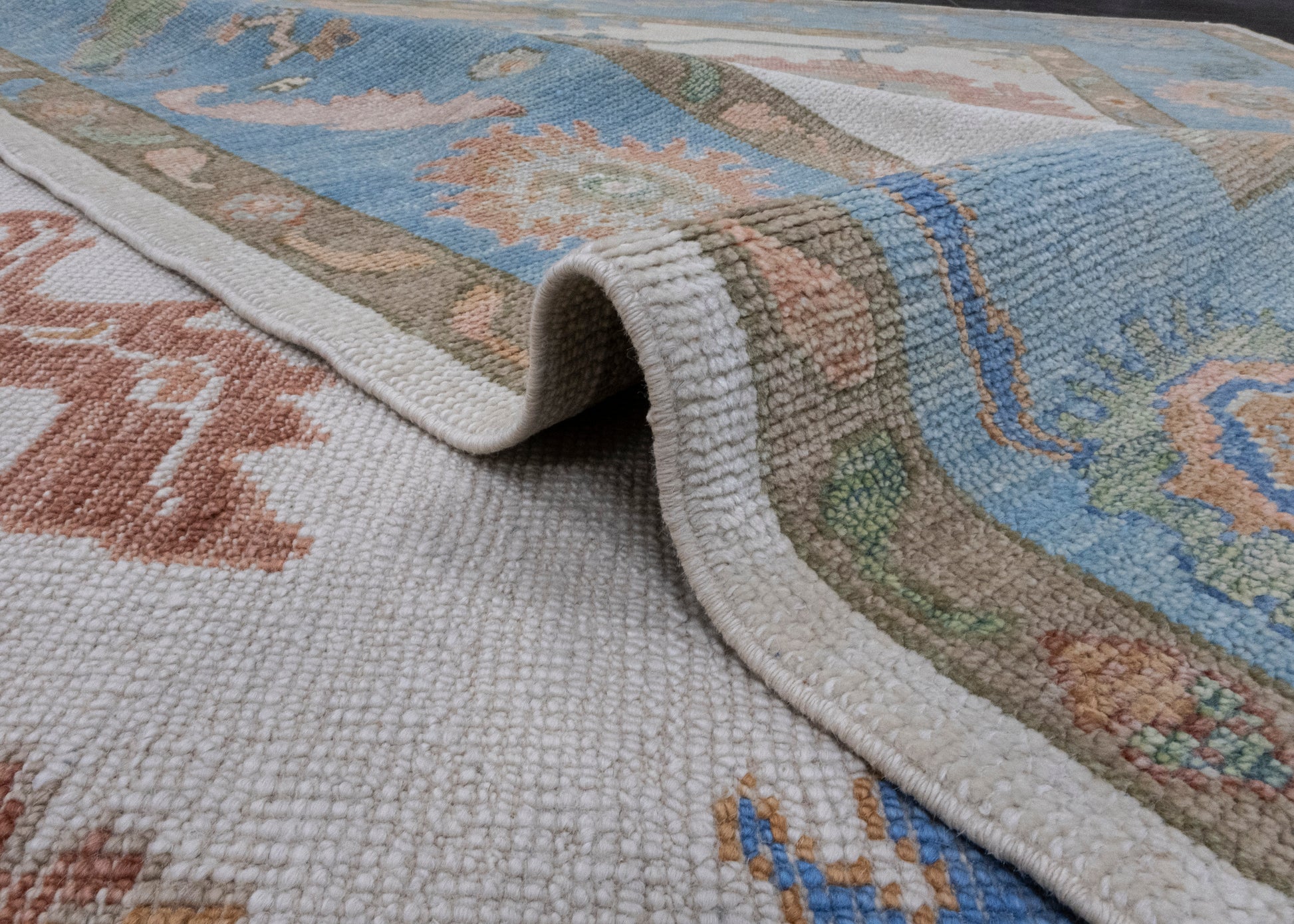 Turkish Oushak Rug 8'5" x 10'3" #16775