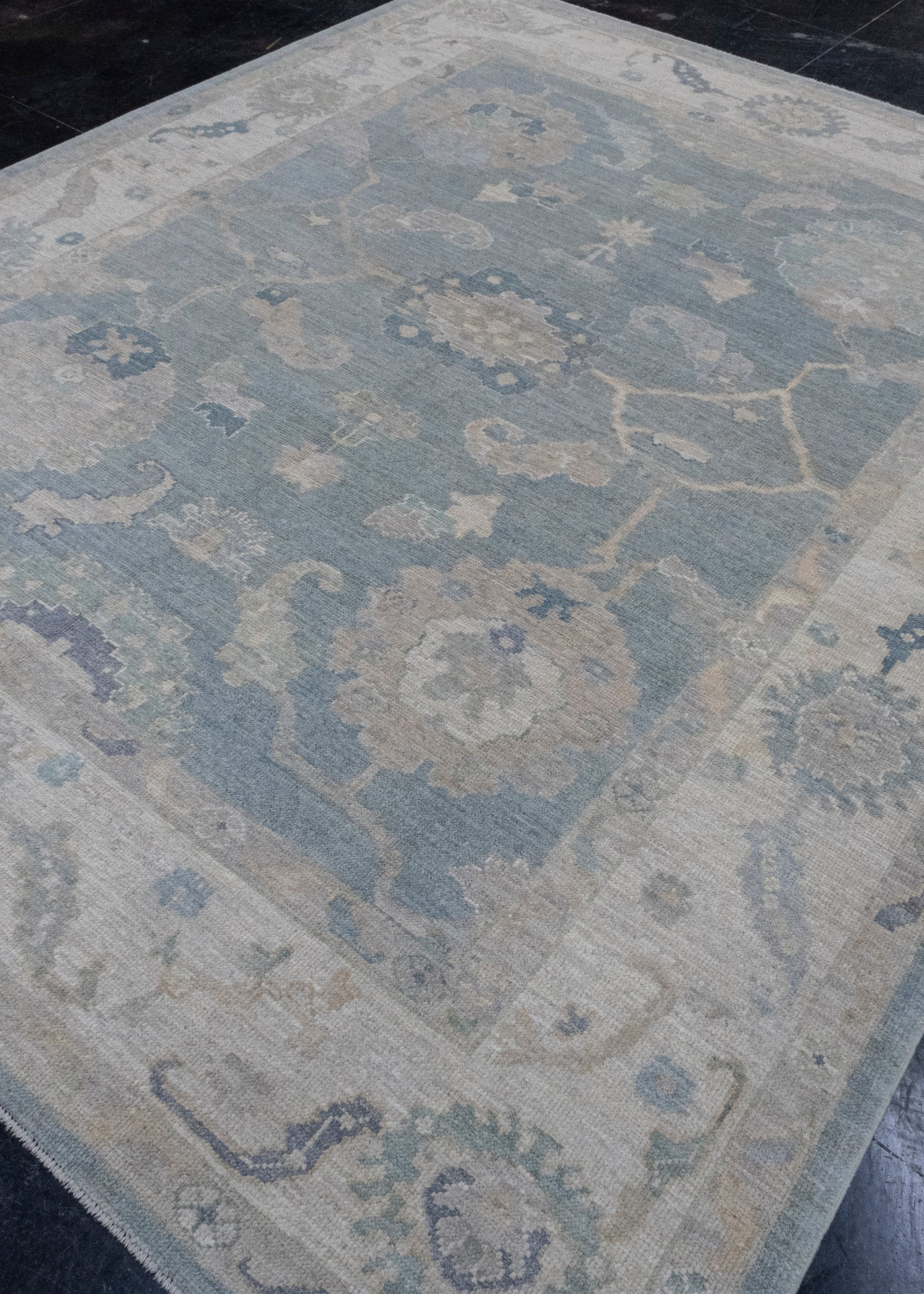 Turkish Oushak Rug 8'1" x 9'9" #16038