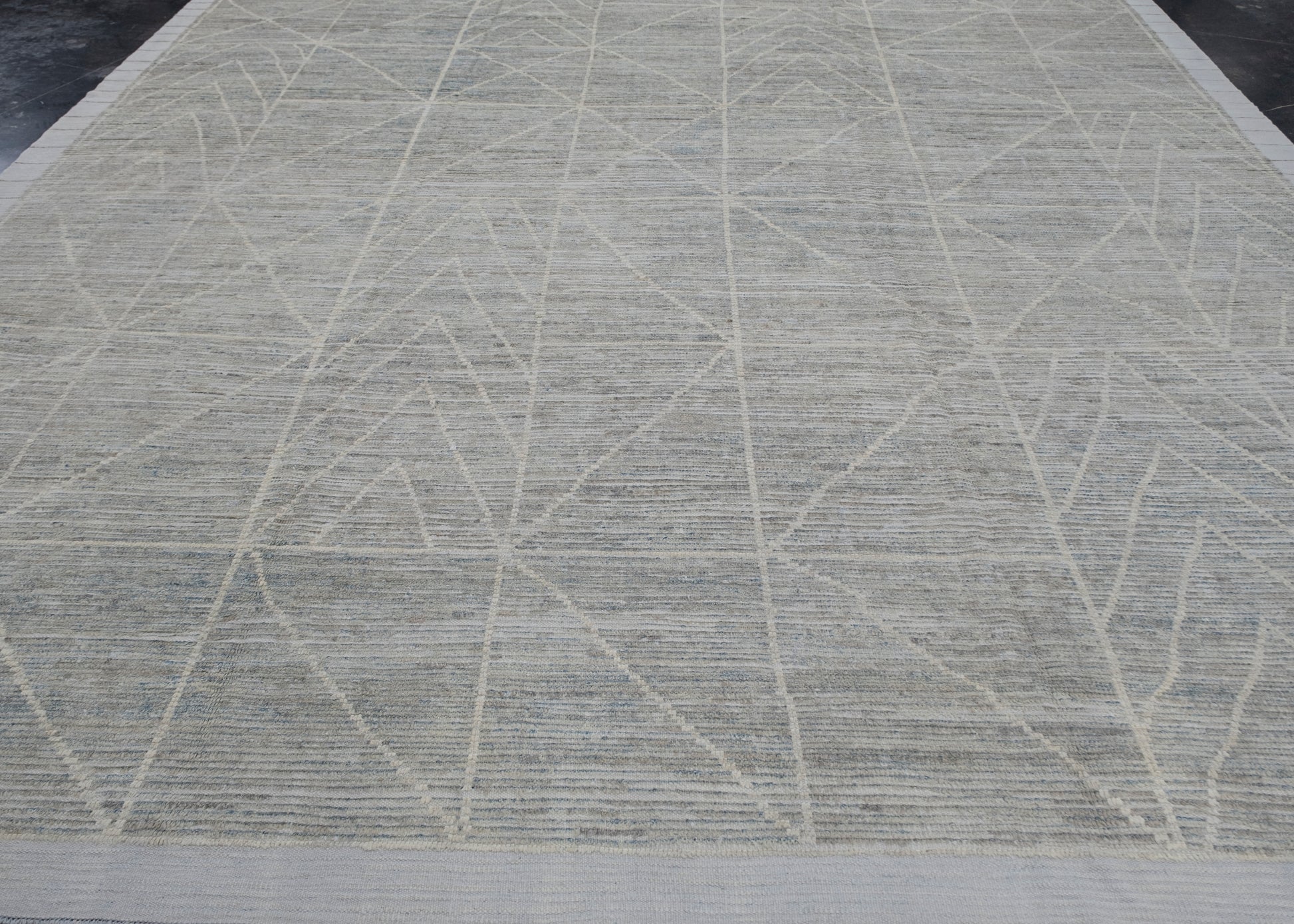 Square Hand Knotted Turkish Tulu Rug 11'7" x 12'11" #11672
