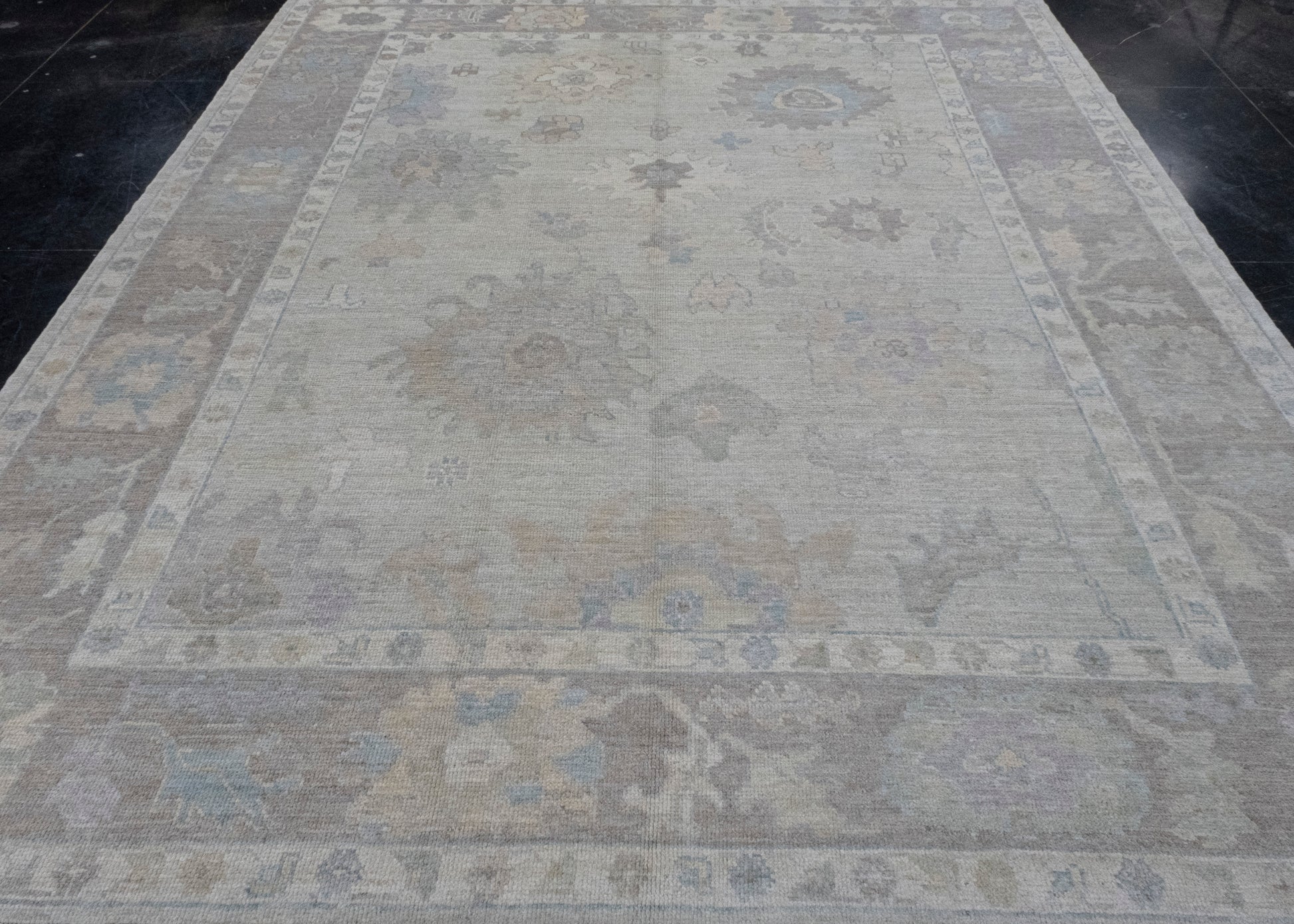 Turkish Oushak Rug 8'7" x 10'2" #16139