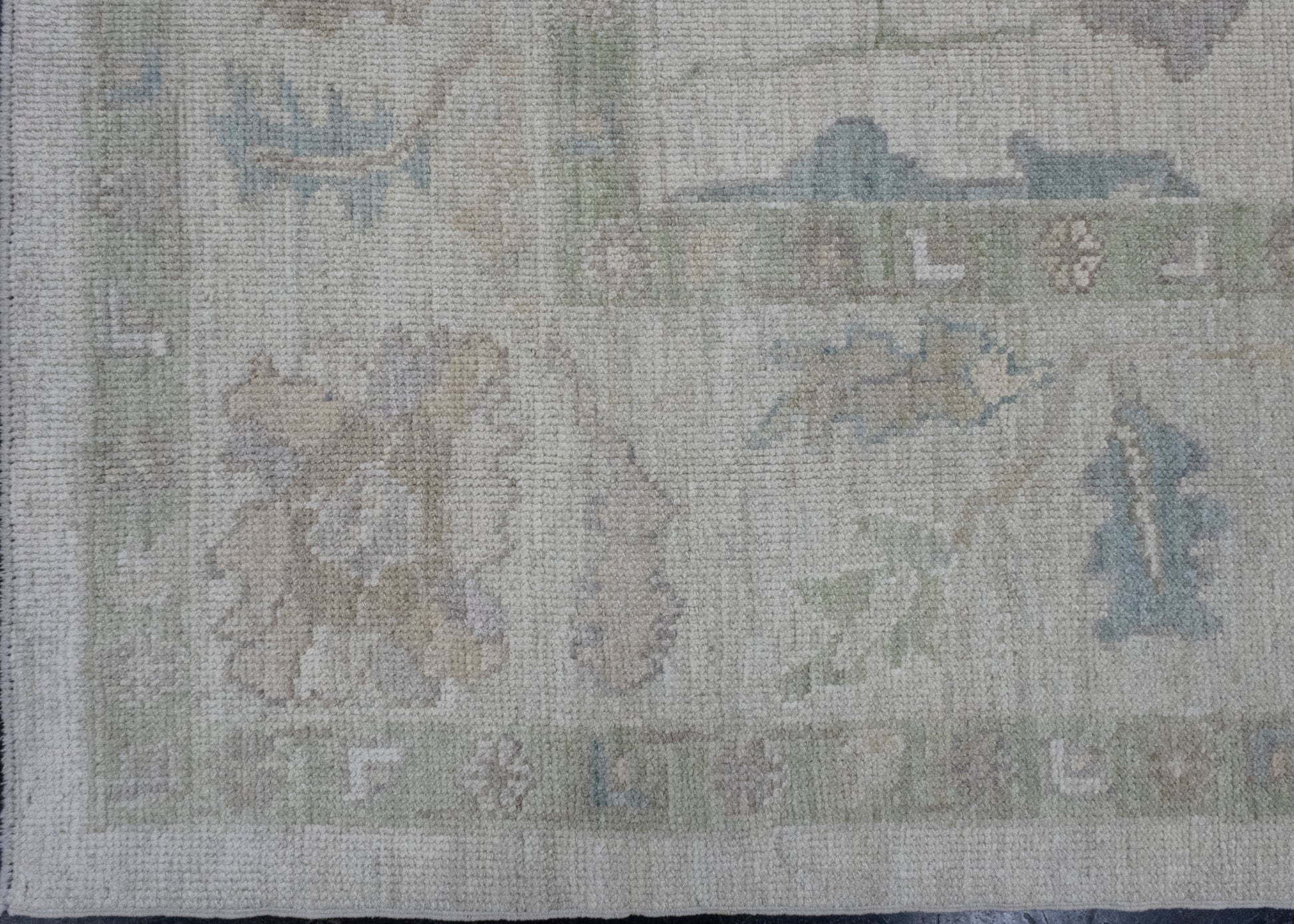 Turkish Oushak Rug 8'7" x 10'4" #16089