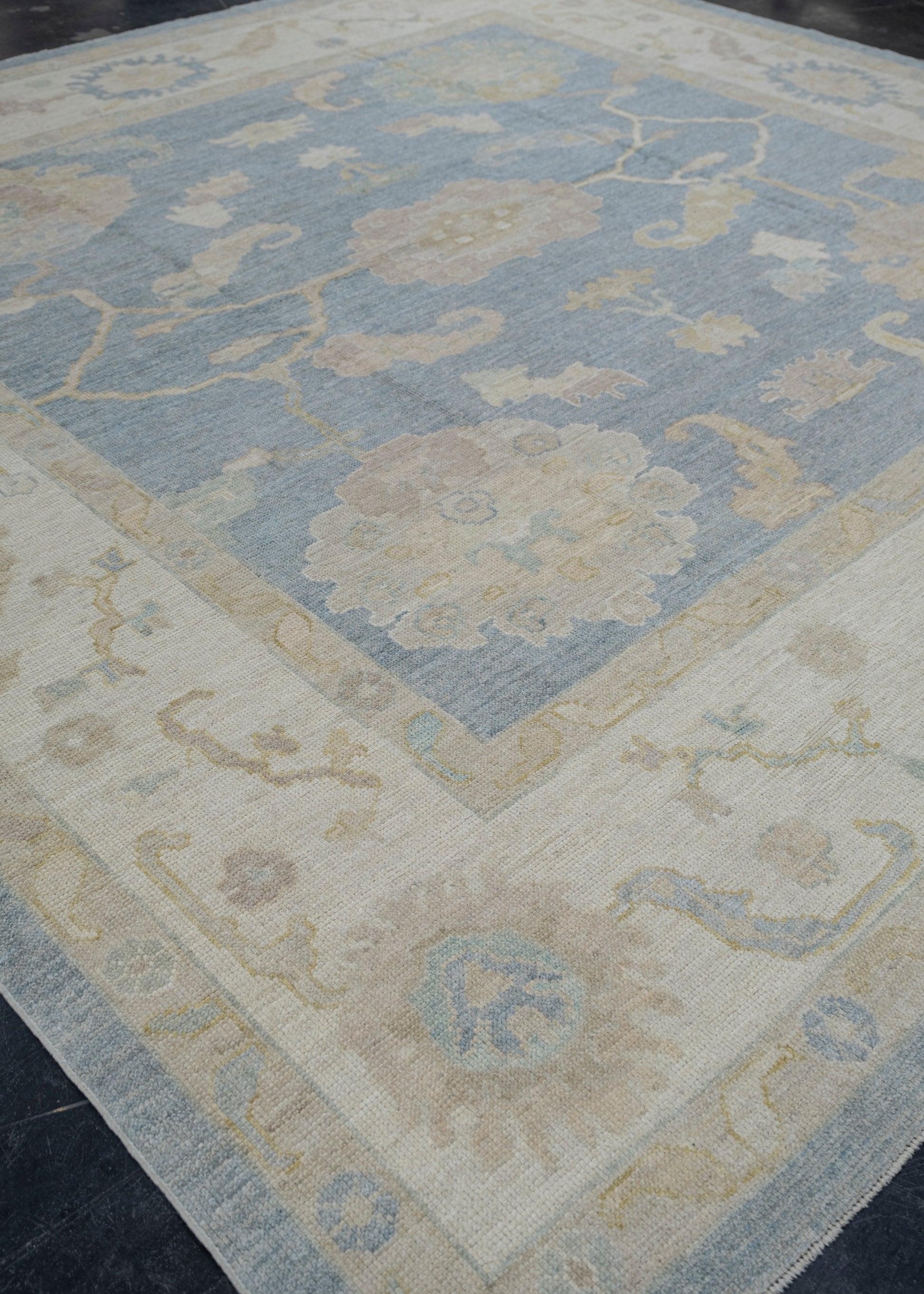 Square Turkish Oushak Rug 10'2" x 10'5" #11670